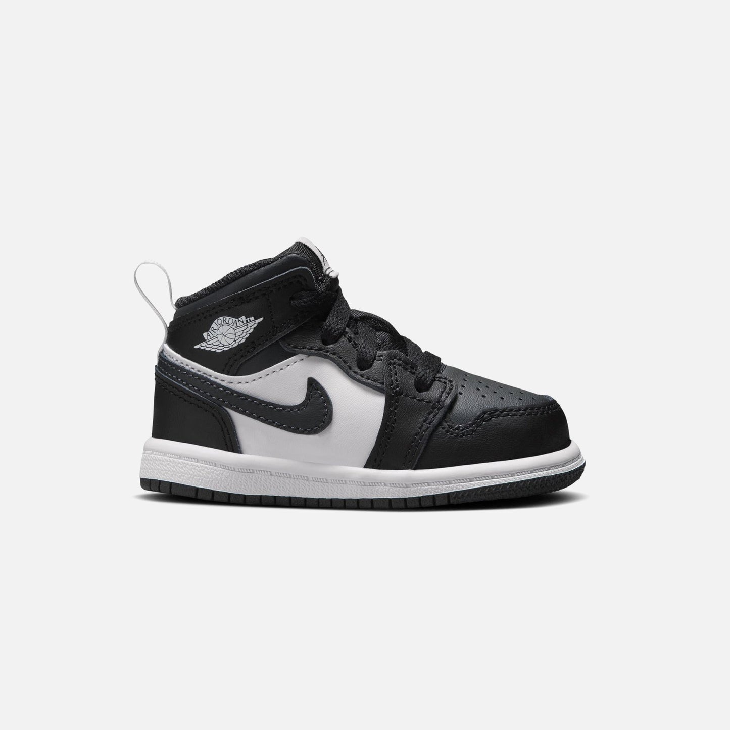 Kids Kith Jordan TD Air Jordan 1 Mid - Black / Off Noir / Summit White