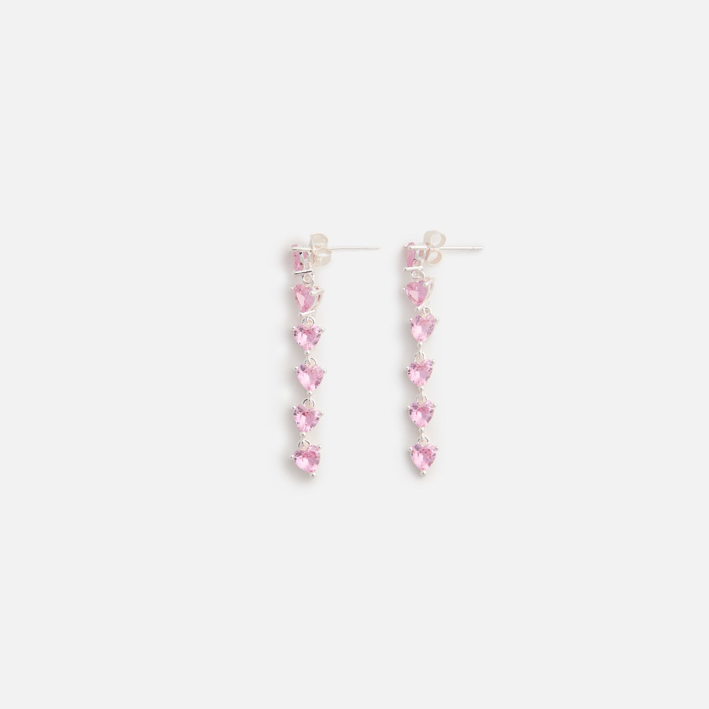 Women Kith Crystal Haze Be My Valentine Earring - Pink