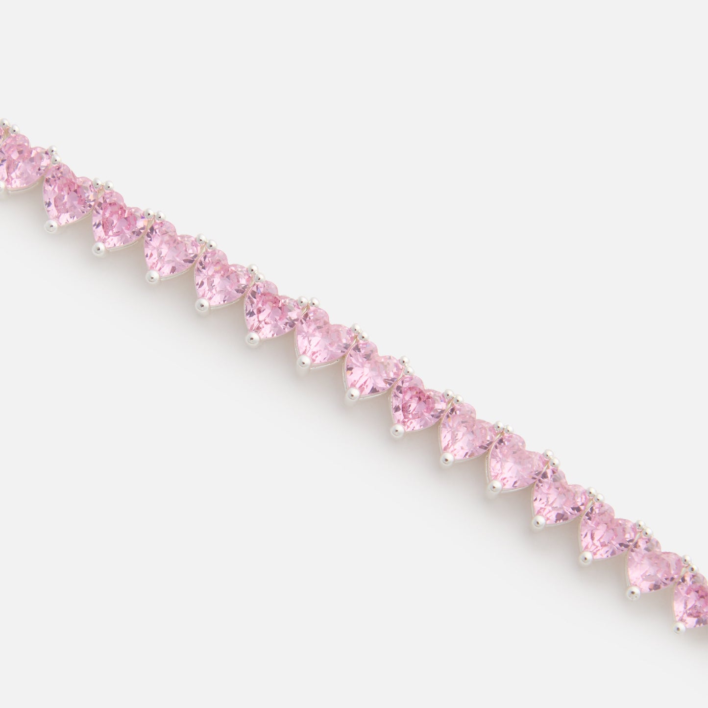 Women Kith Crystal Haze Be My Valentine Bracelet - Pink