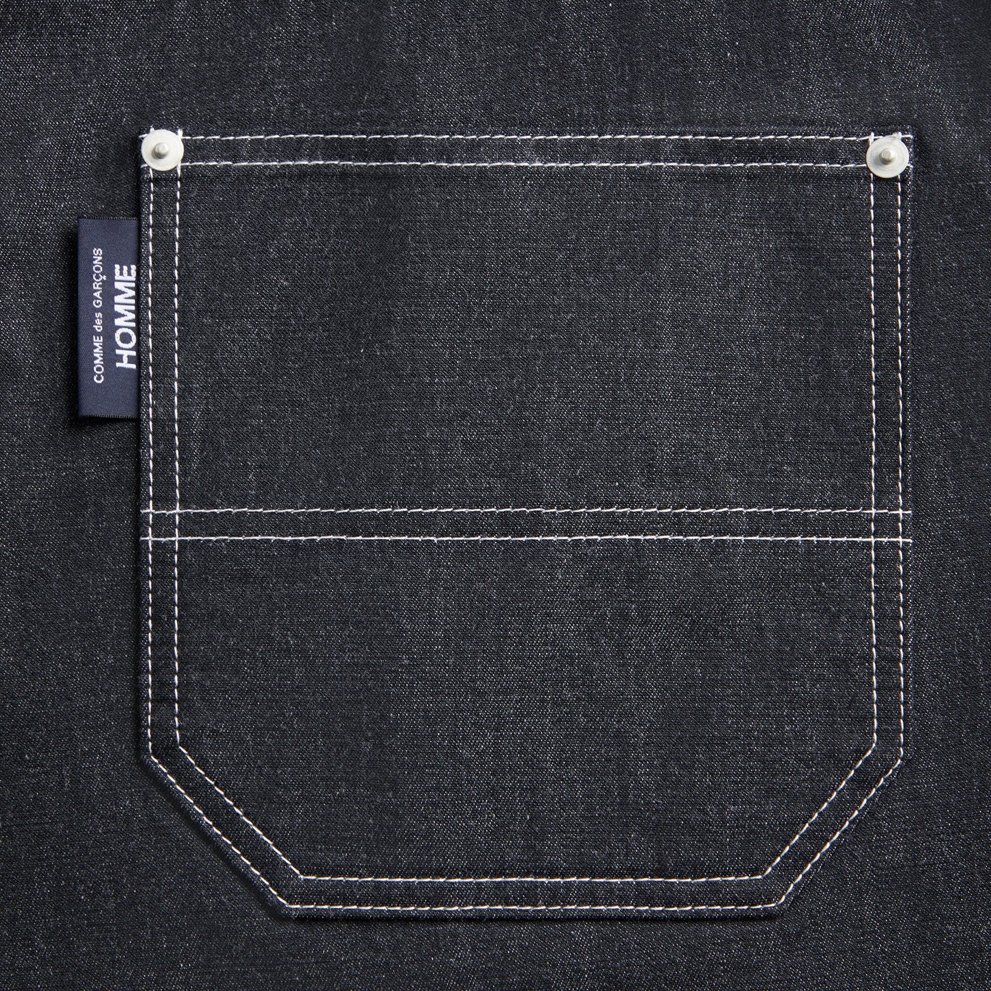 Men Kith CDG Homme Cotton Nylon Twill Shorts - Navy / White