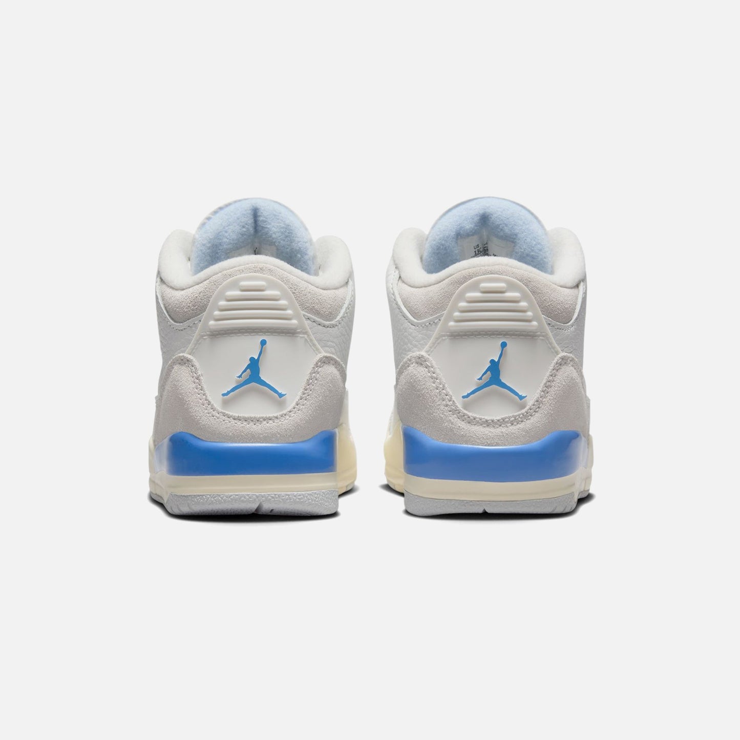 Kids Kith Jordan PS Air Jordan 3 Retro - Summit White / Hydrogen Blue Leg