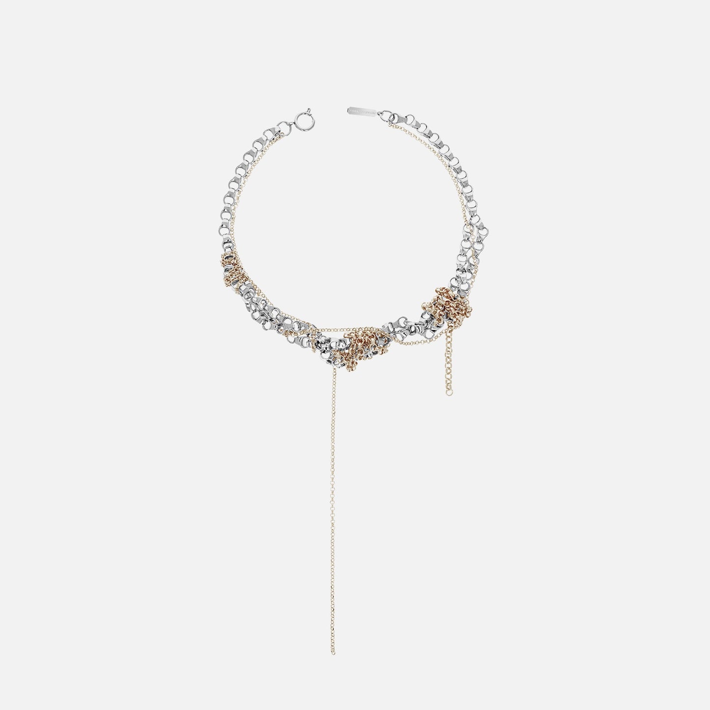 Women Kith Justine Clenquet Bella Necklace - Palladium / Gold