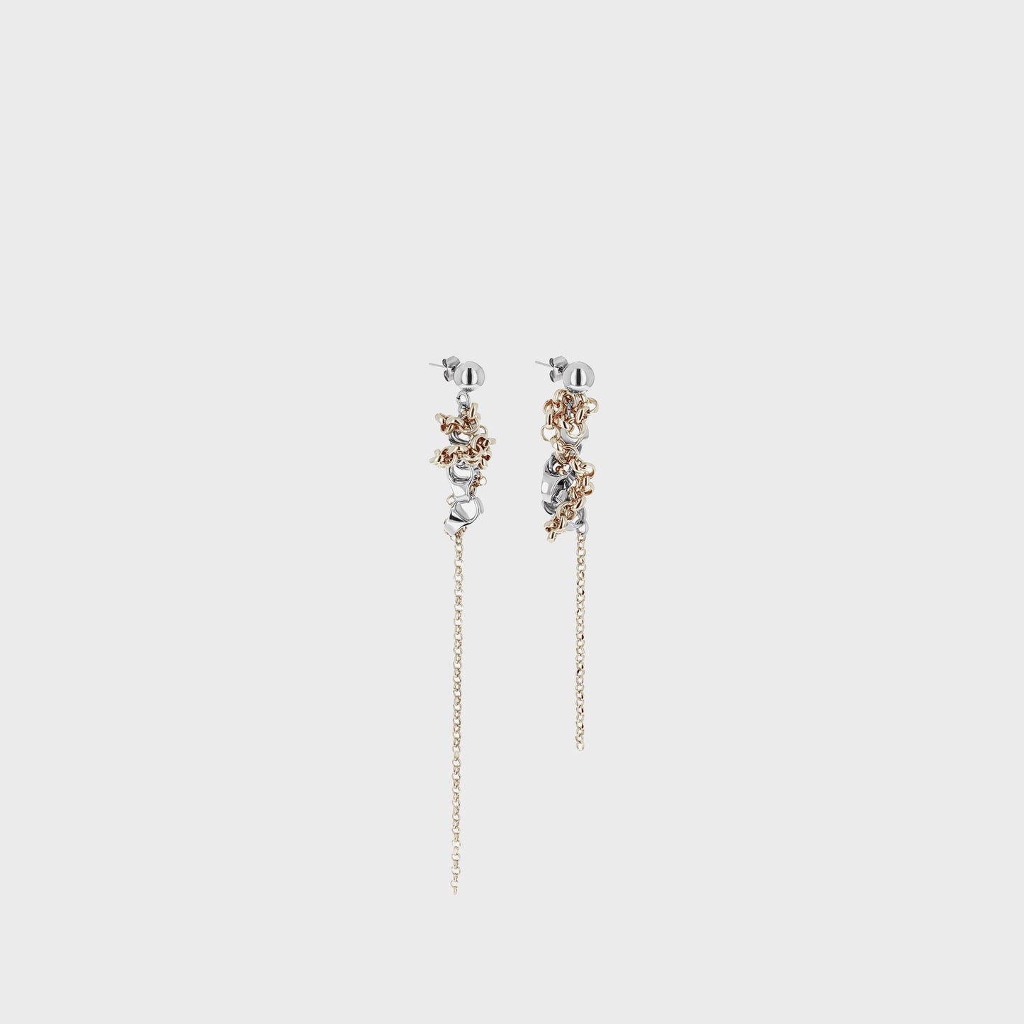 Women Kith Justine Clenquet Bella Earring - Palladium / Gold