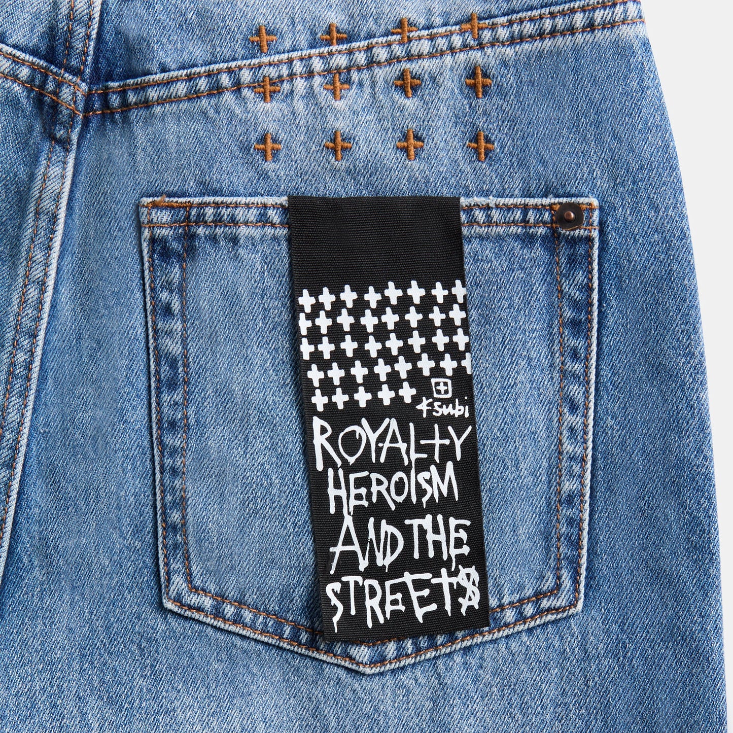 Women Kith Ksubi Baggy Jean Relik - Denim