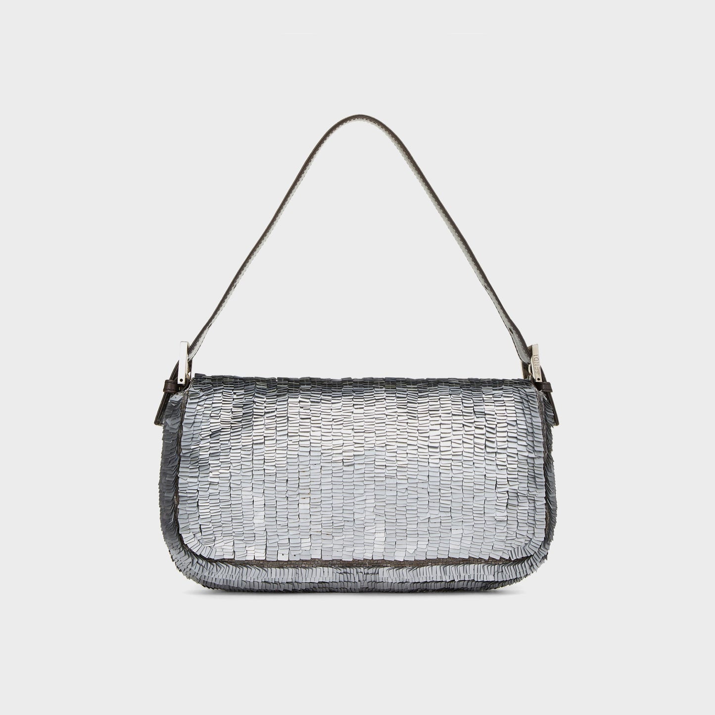 Women Kith WGACA Fendi Silver Sequin Baguette - Sequin
