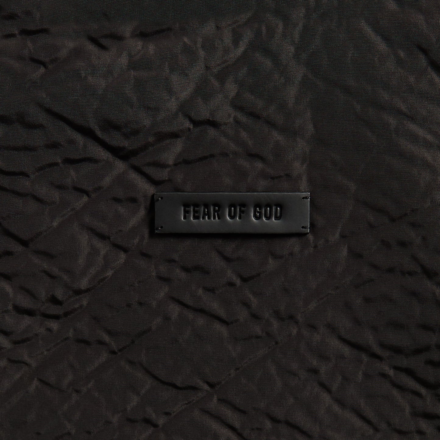 Men Kith Fear of God High Neck Track Jacket - Black