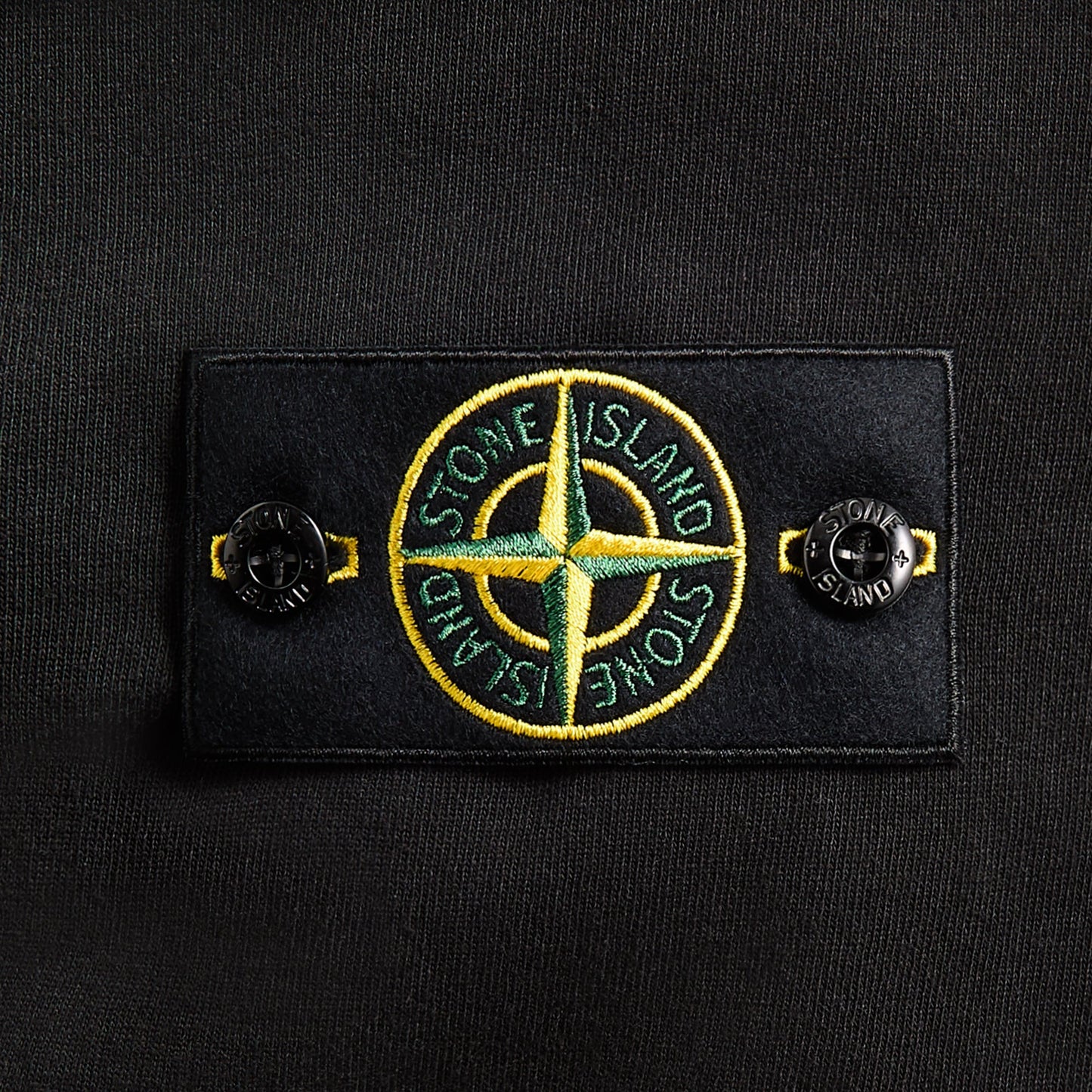 Men Kith Stone Island Garment Dyed Crinkle Reps Nylon Jacket - Black