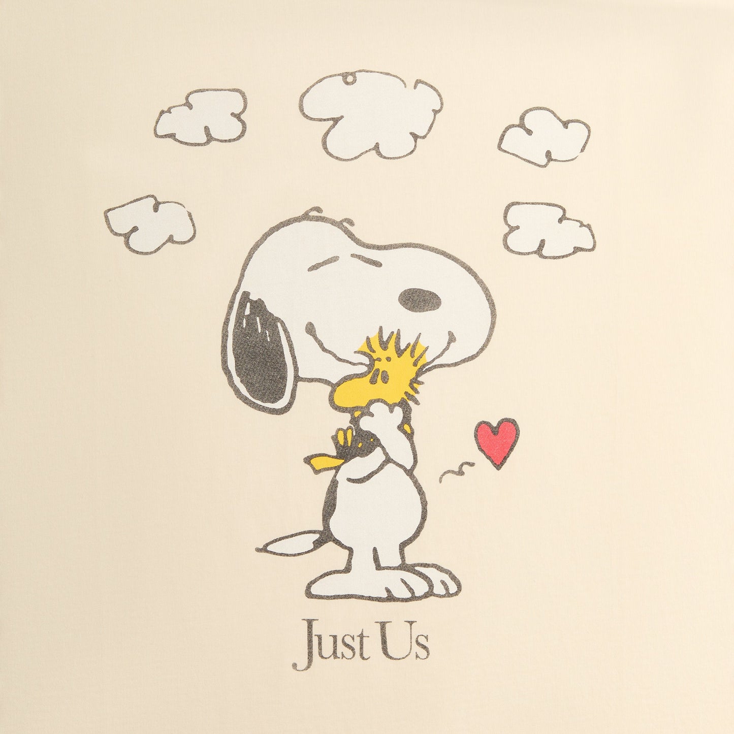 Men Kith Kith for Peanuts Snoopy Just Us Tee - Sandrift