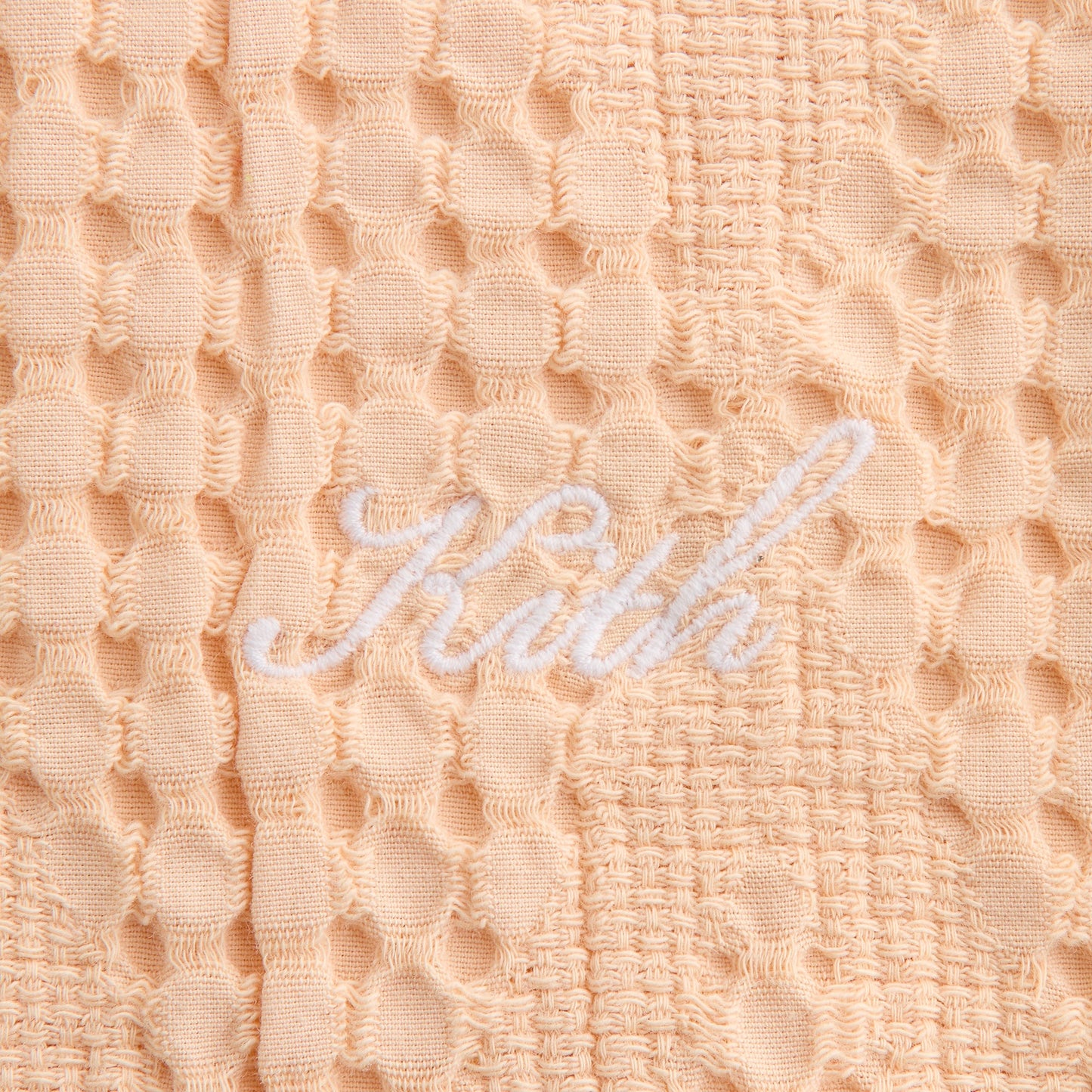 Kids Kith Kith Kids Jayda Cropped Textured Camp Shirt - Mycena