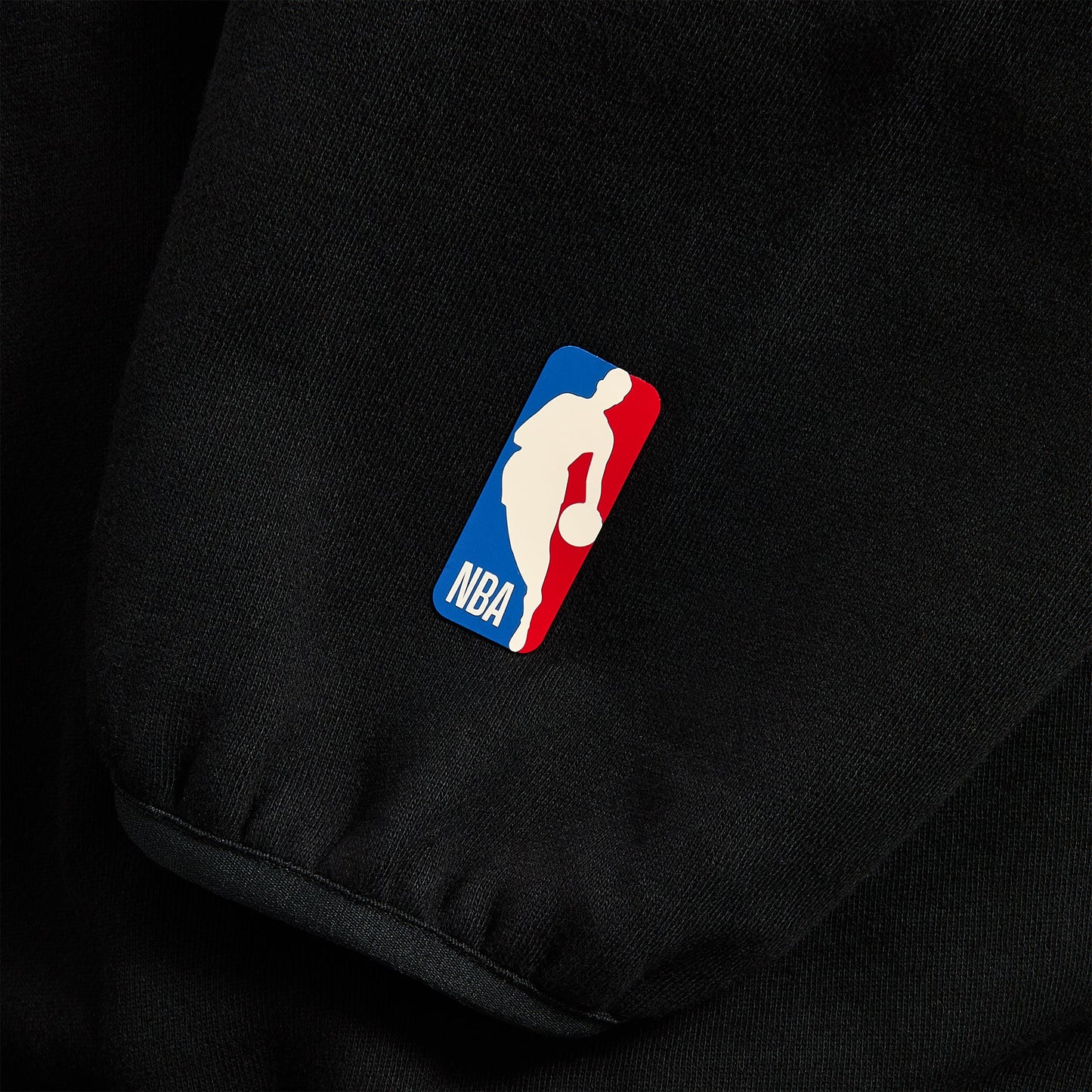 Men Kith Essentials Bulls Core Fleece Pull Over Hoodie - Black / Red