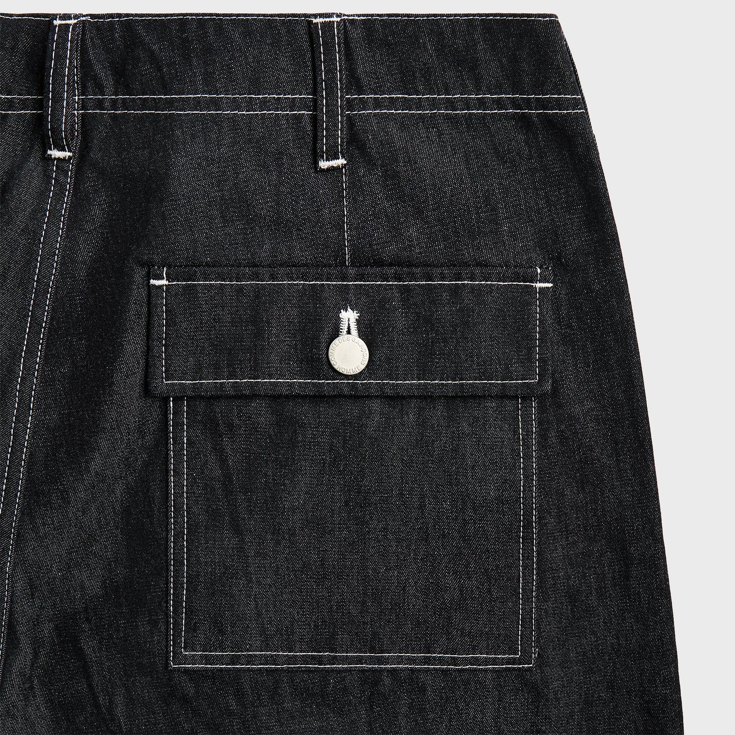Men Kith CDG Homme Pants - Navy / White