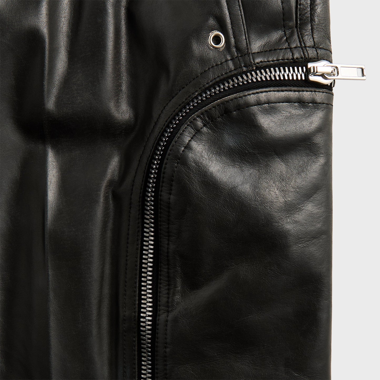 Men Kith Rick Owens Pelle Bauhaus Bella Short - Black