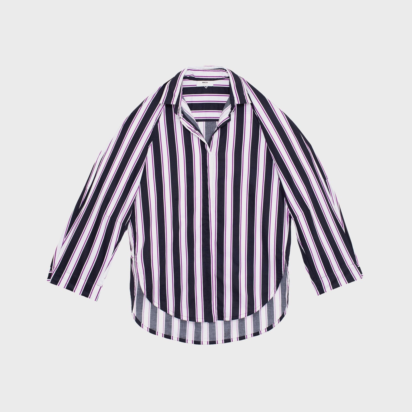 Women Kith Mikoh Paseo Drop Shoulder Button Up Long Sleeve Shirt - Aura