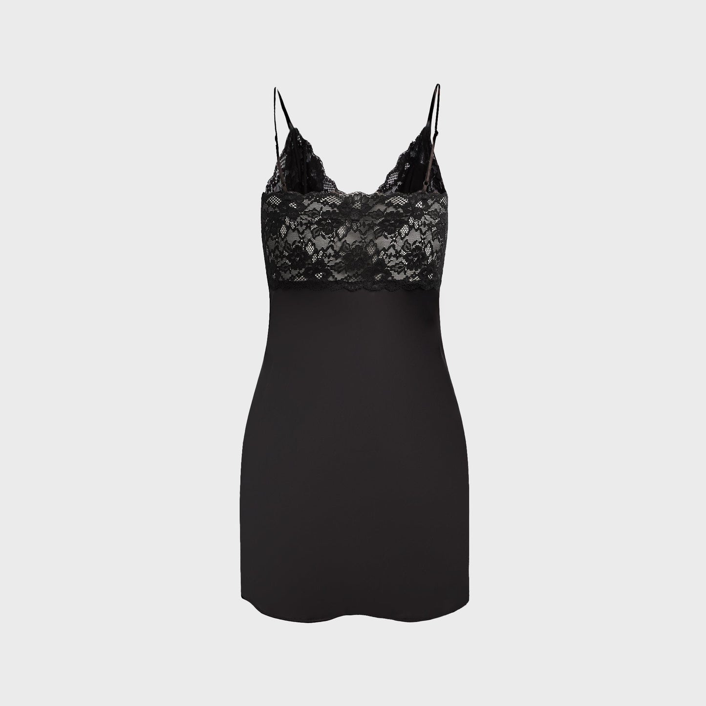 Women Kith Nova Slip Mini Dress - Black