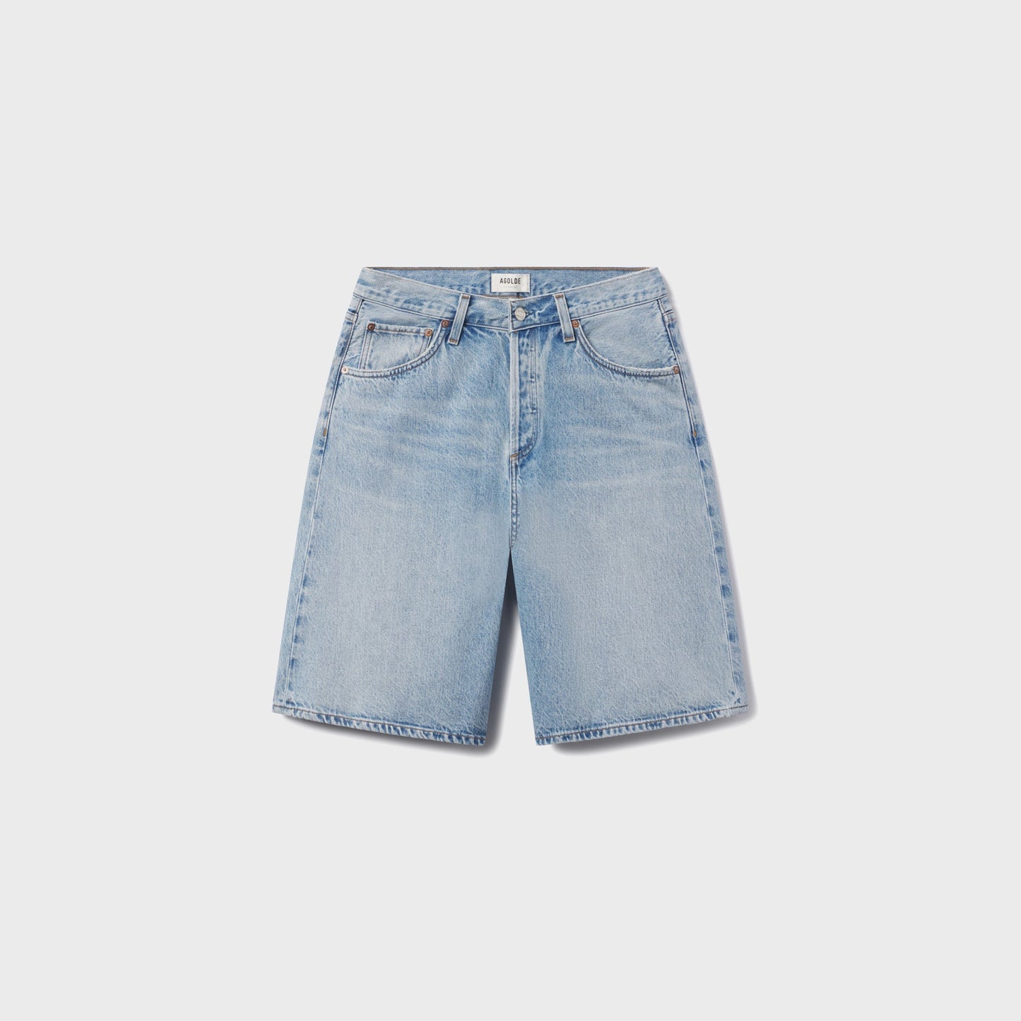 Women Kith Agolde Baggy V-Short - Prevail