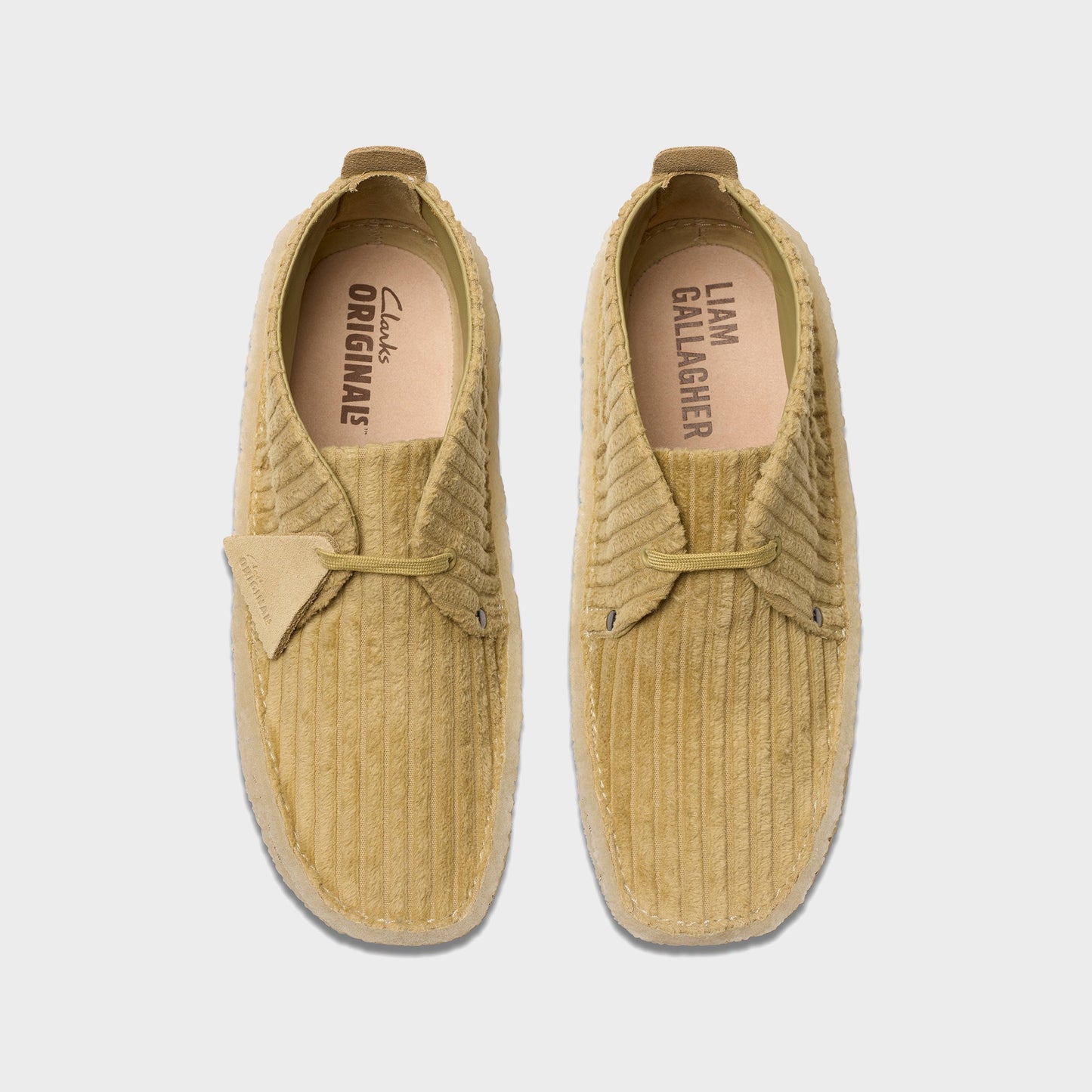 Men Kith Clarks Originals x Liam Gallagher Desert Rain - Maple Cord