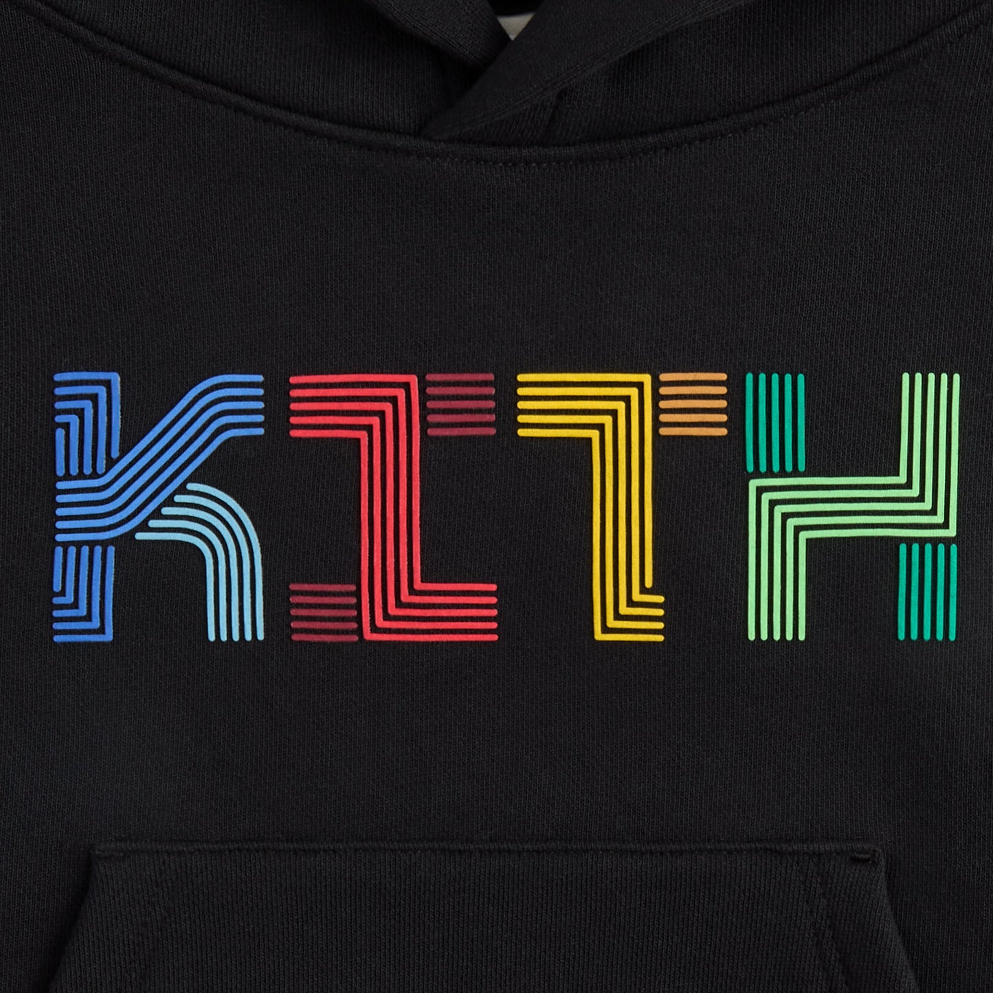 Kids Kith Kith Kids Pathways Sleeveless Hoodie - Black