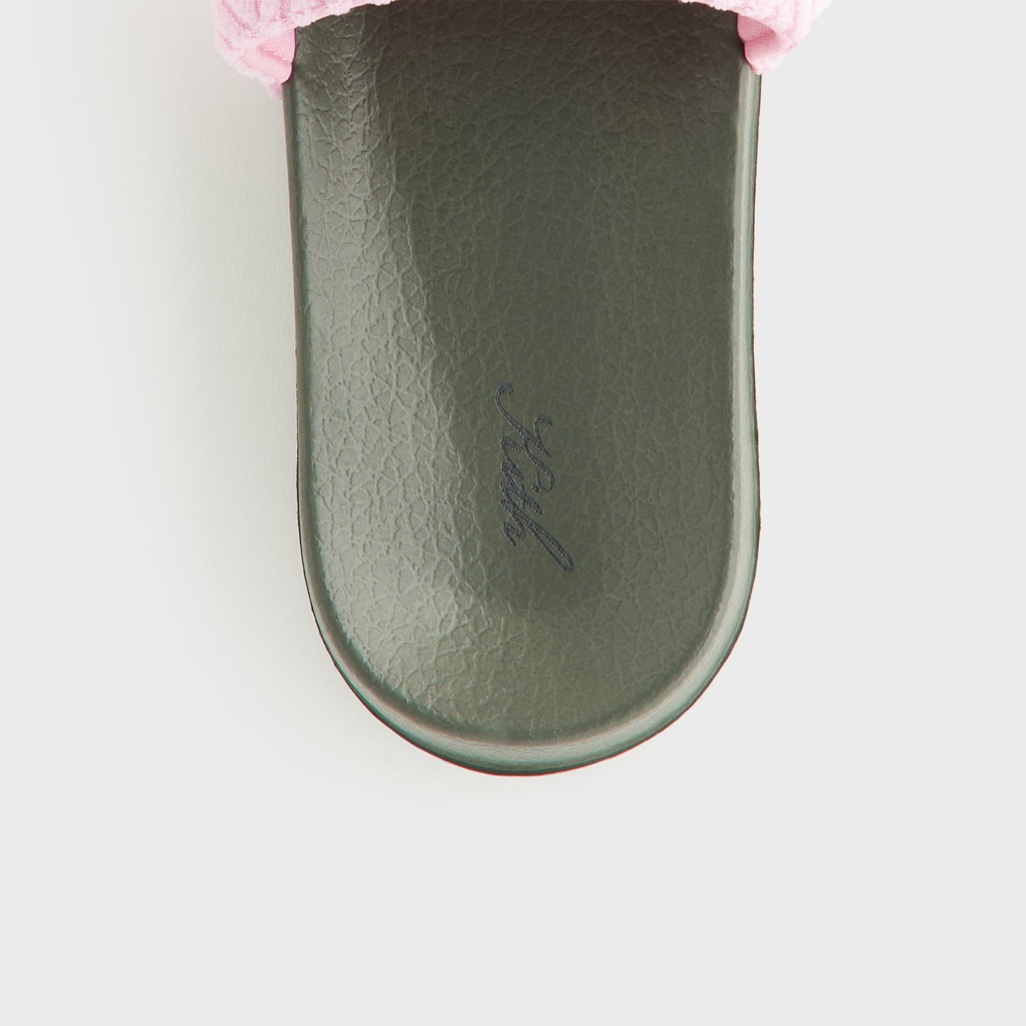 Women Kith Kith Women Herringbone Terry Slides - Bubble