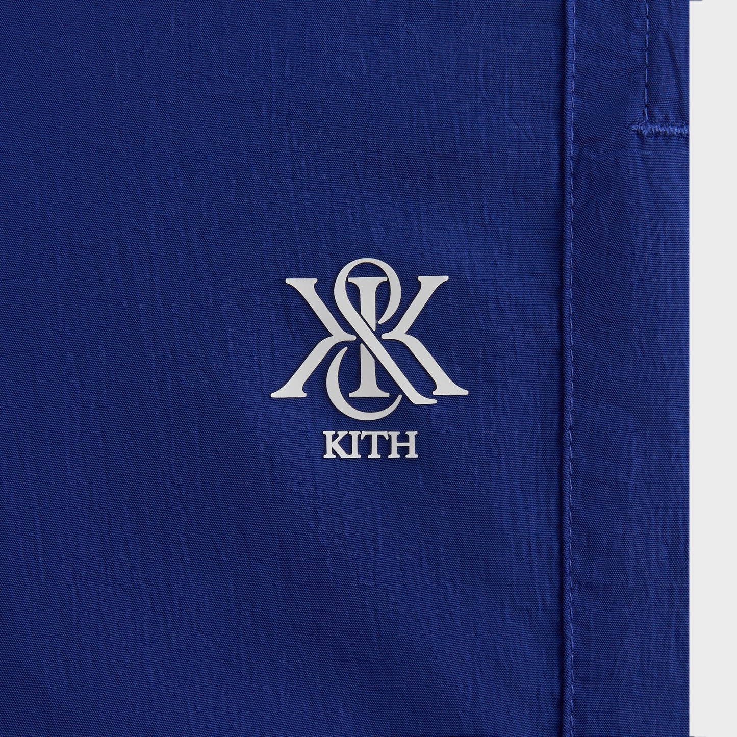 Men Kith Kith Garment Washed Nylon Active Swim Short - Current