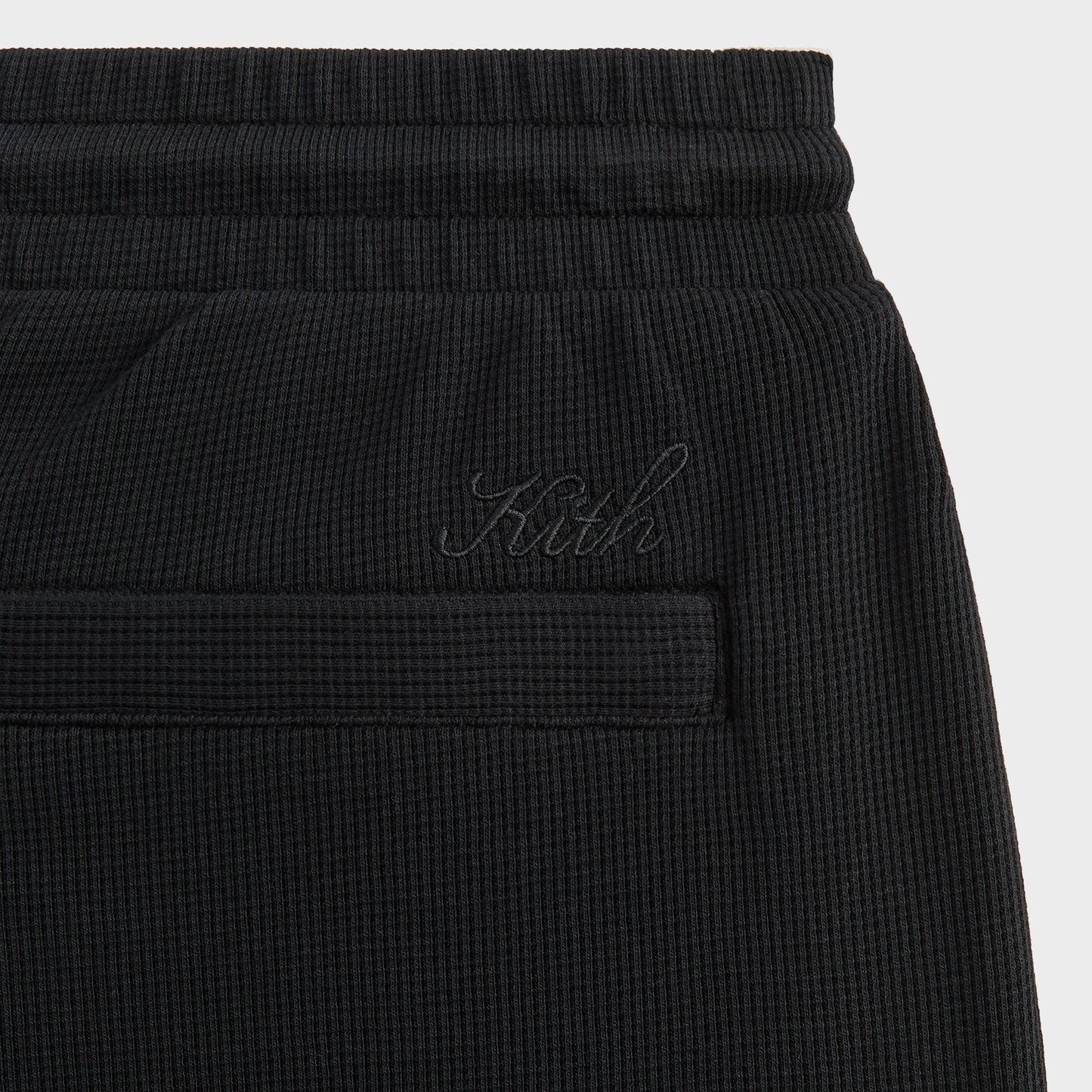 Men Kith Kith Micro Waffle Fairfax Cargo Short - Black