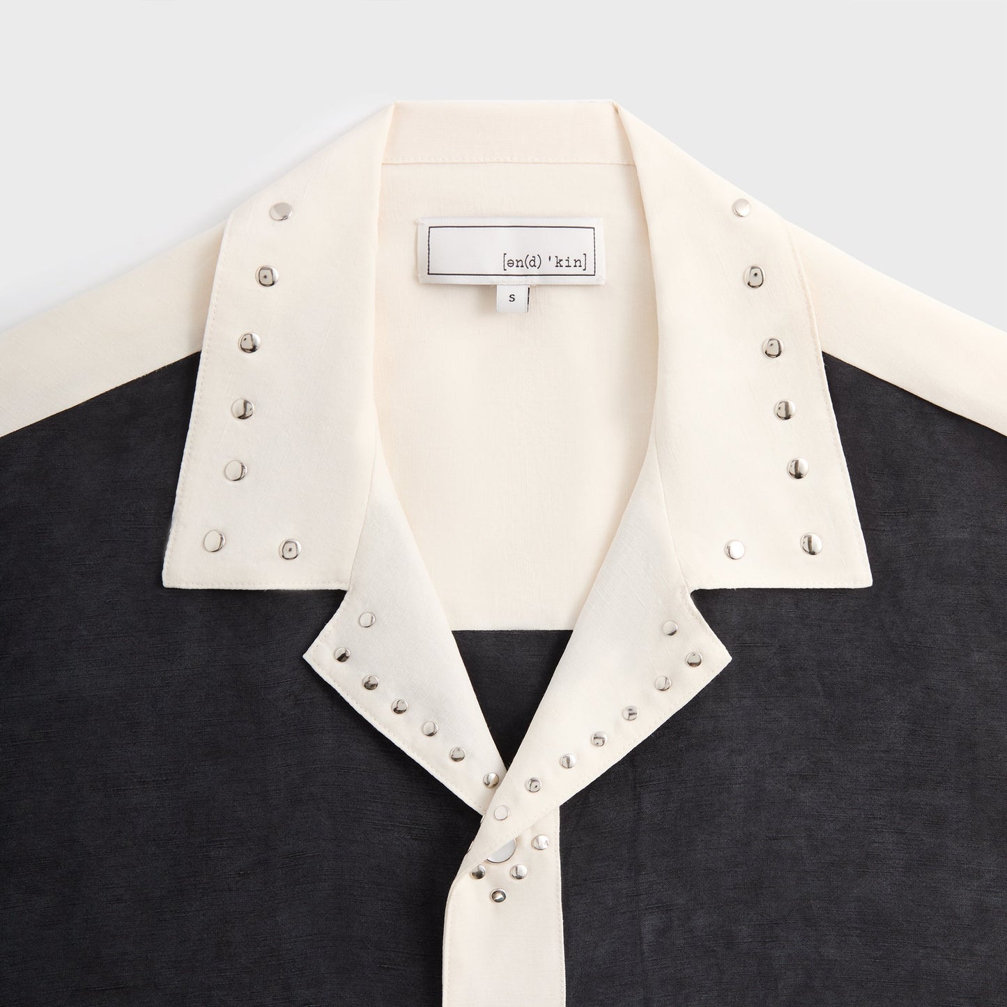 Men Kith &Kin Sawyer Short Sleeve Camp Collar Shirt - Black