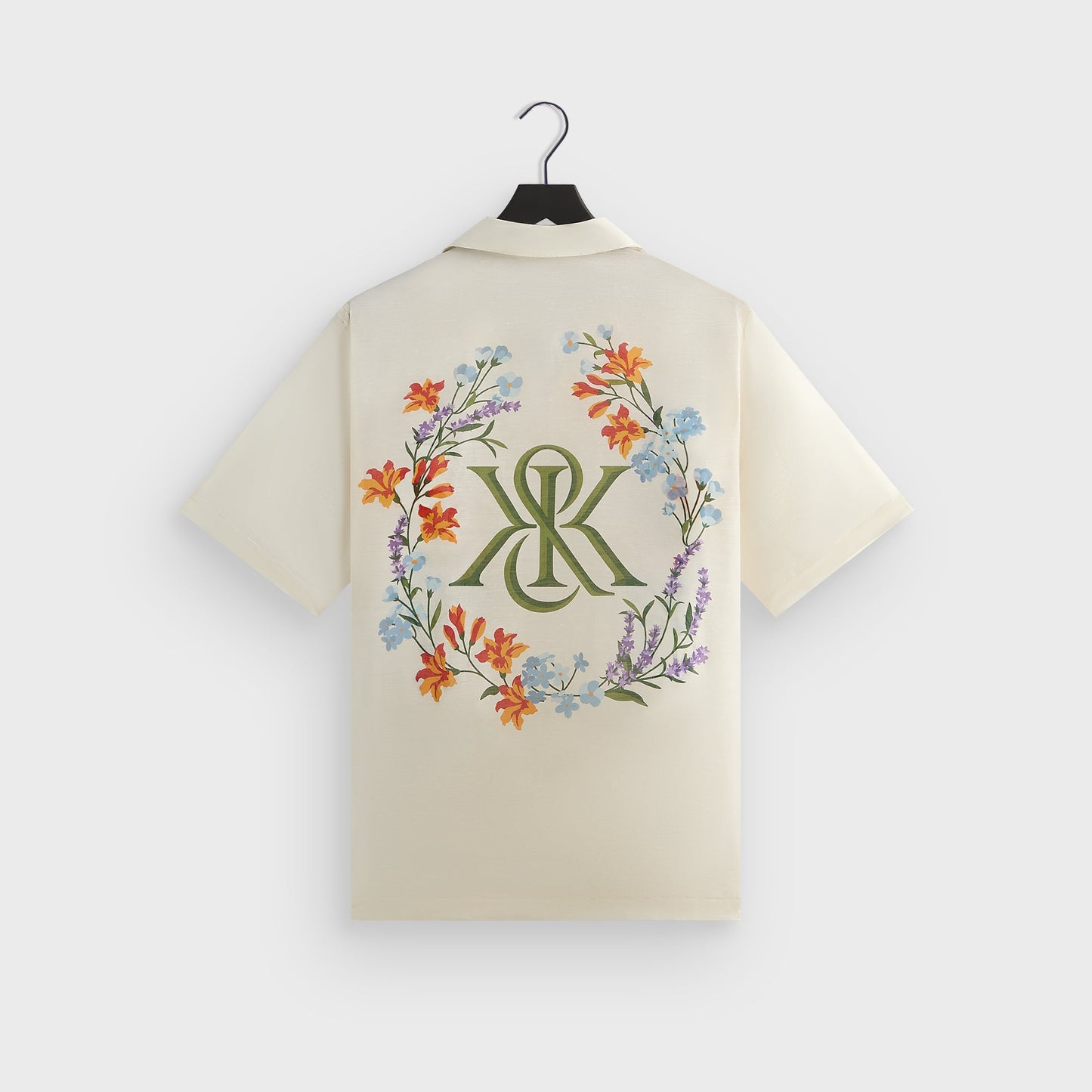 Men|Kids Kith Kith Linen Thompson Camp Collar Shirt - Sandrift