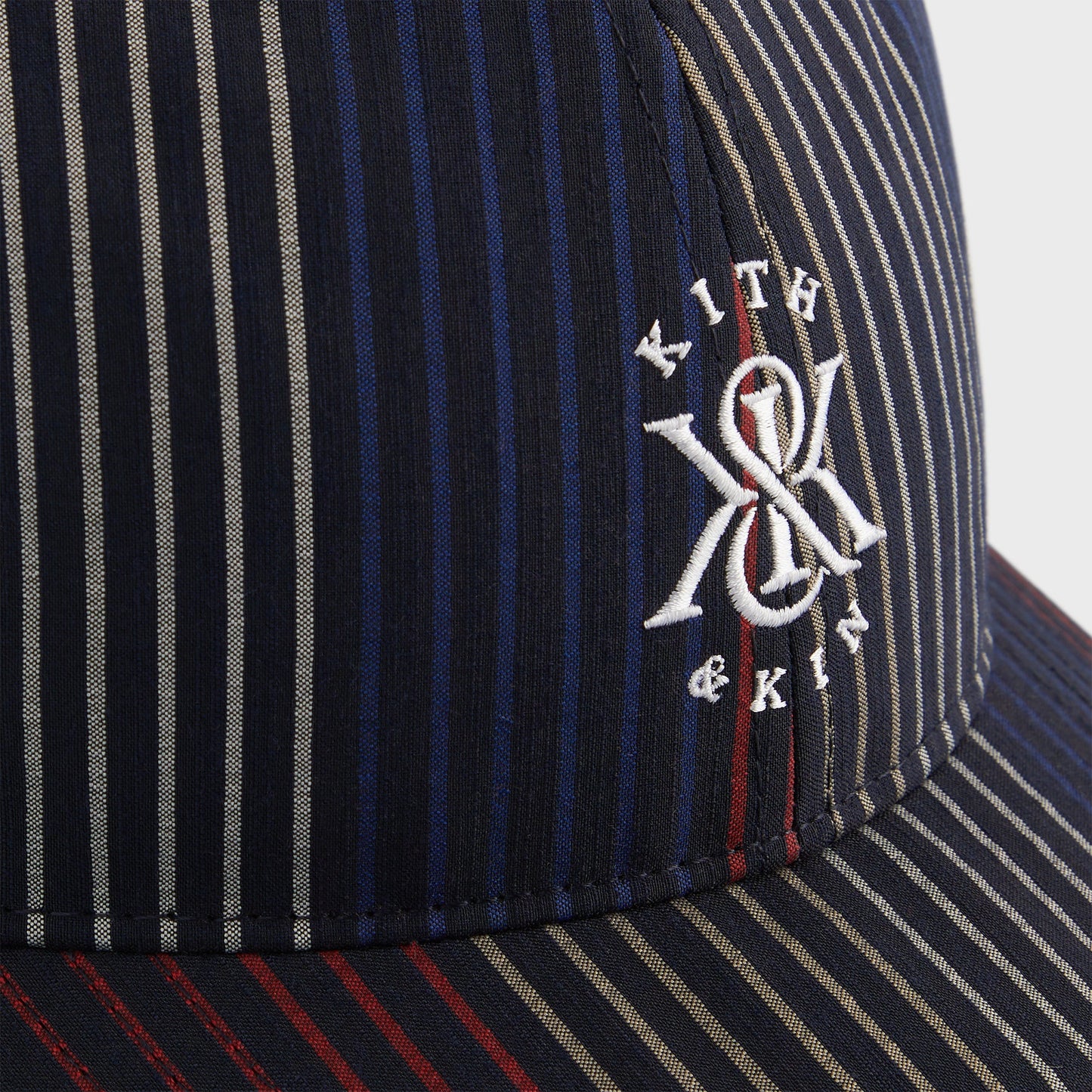 Men Kith Kith Seersucker Aaron Classic Cap - Nocturnal