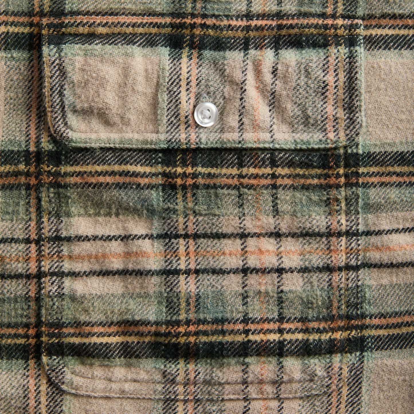 Women Kith R13 Cropped Work Shirt - Cream Plaid