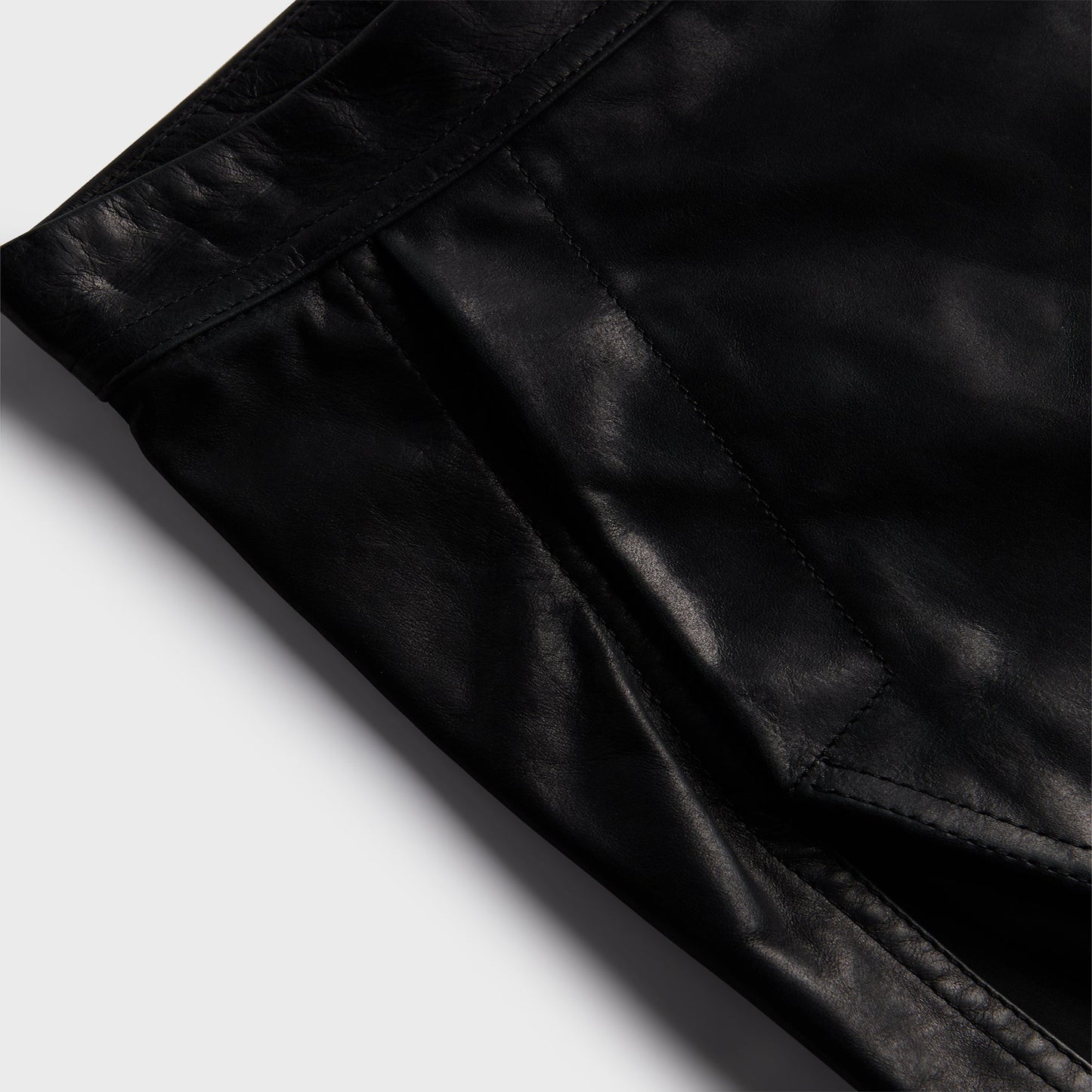 Women Kith Rick Owens Fog Cutoff Mini Skirt - Black