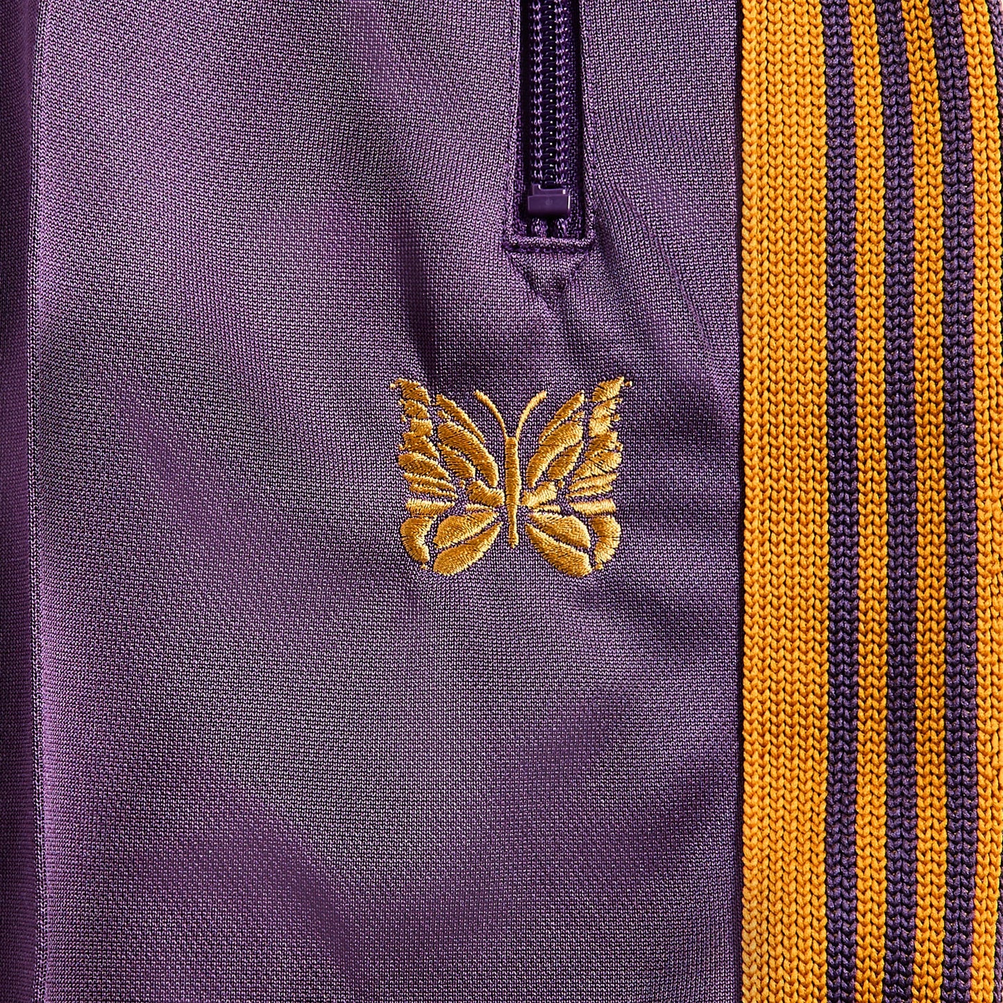 Men Kith Needles Track Pant Poly Smooth - Purple