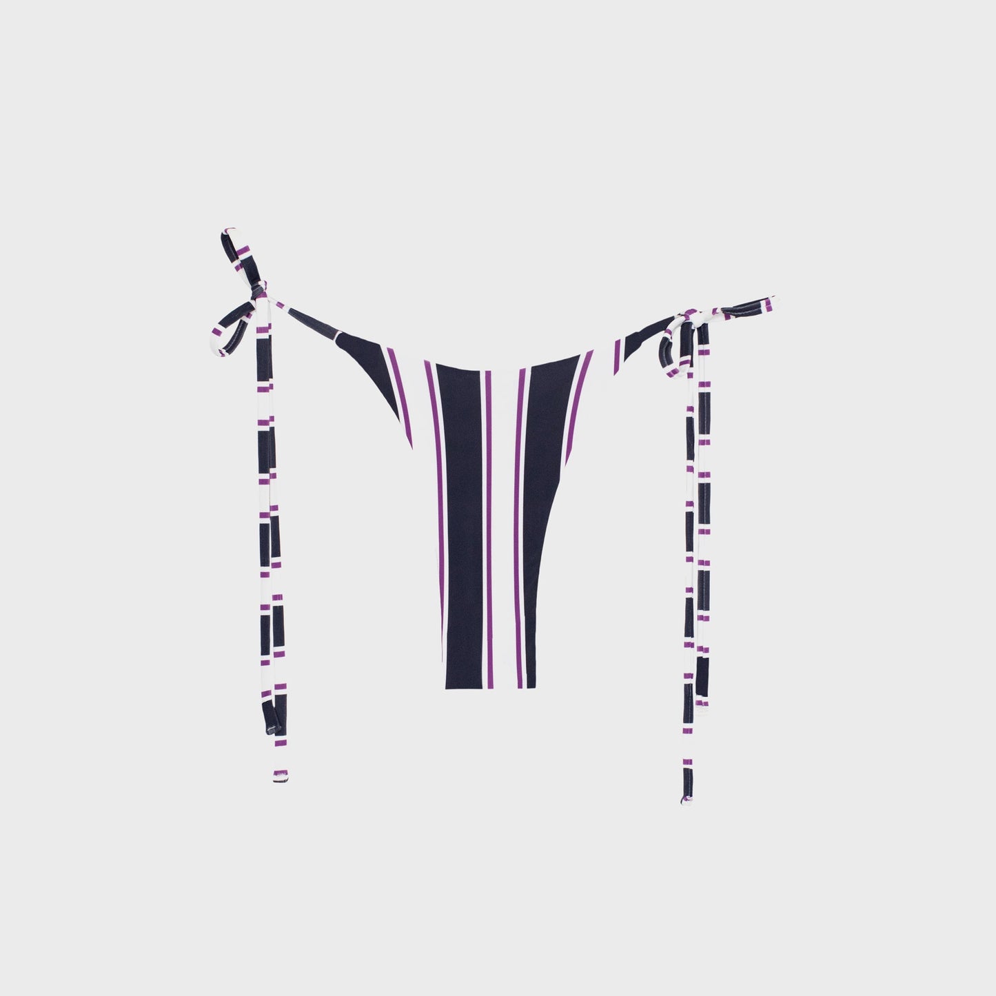 Women Kith Mikoh Skye Classic High Leg Tie Side Bottom - Cabana Stripe