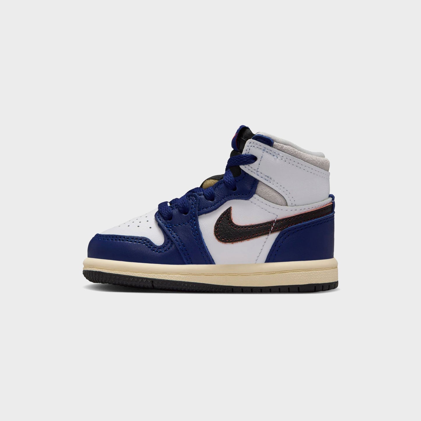 Kids Kith Jordan TD Air Jordan 1 Retro High OG - White / Black / Neutral Grey /