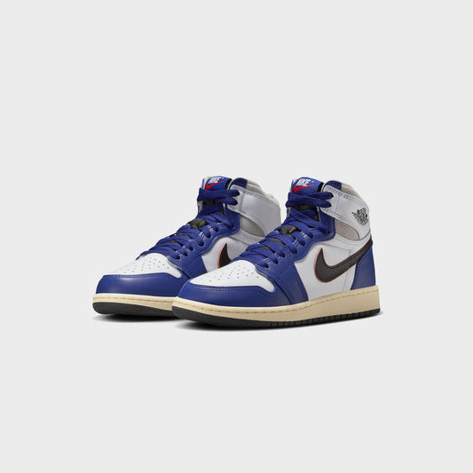 Kids Kith Jordan GS Air Jordan 1 Retro High OG - White / Black / Neutral Grey /