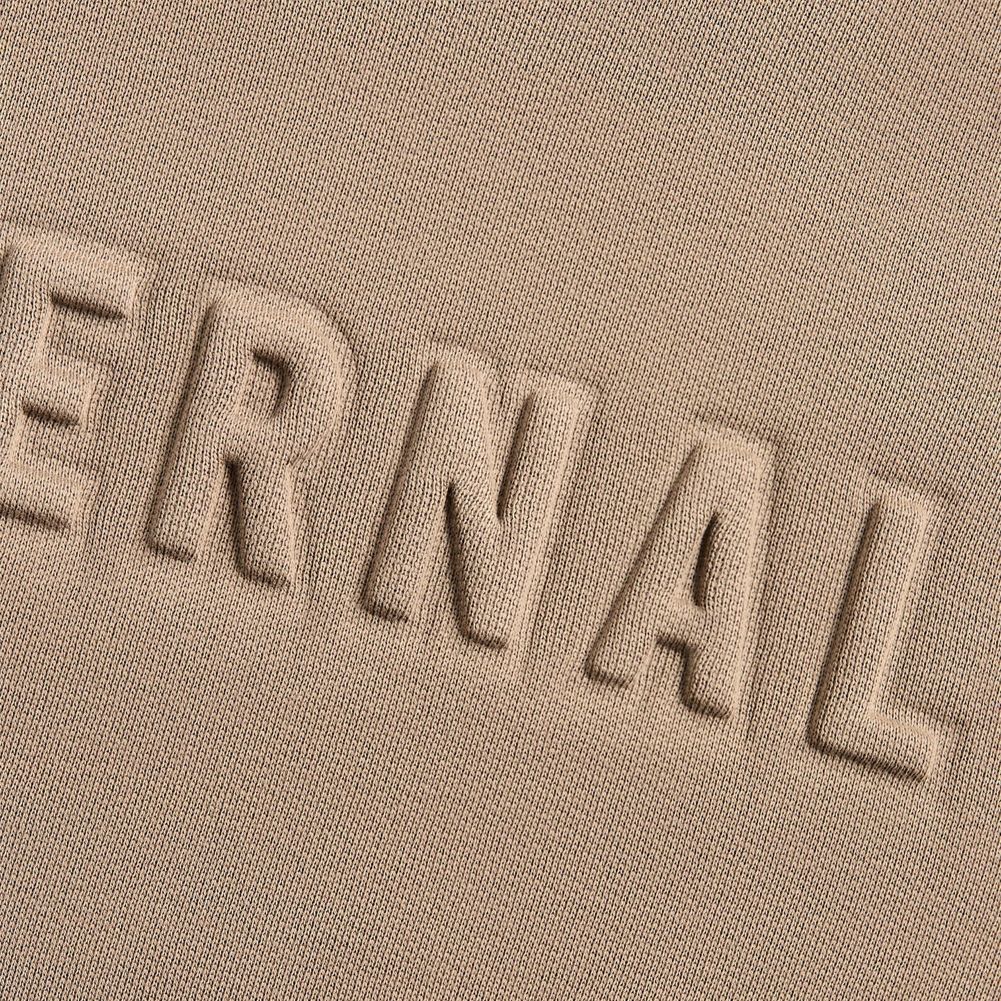 Men Kith Fear of God Eternal Hoodie - Dusty Beige