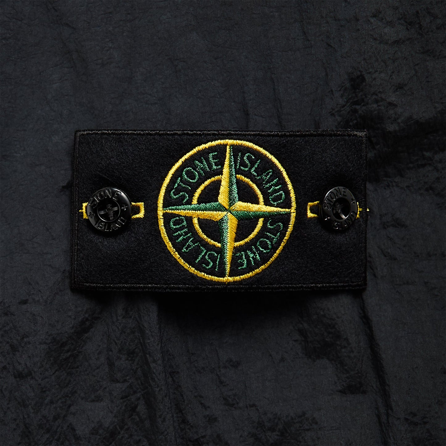 Men Kith Stone Island Nylon Metal Watro-Tc Garment Dyed Nylon Bomber - Navy Blu