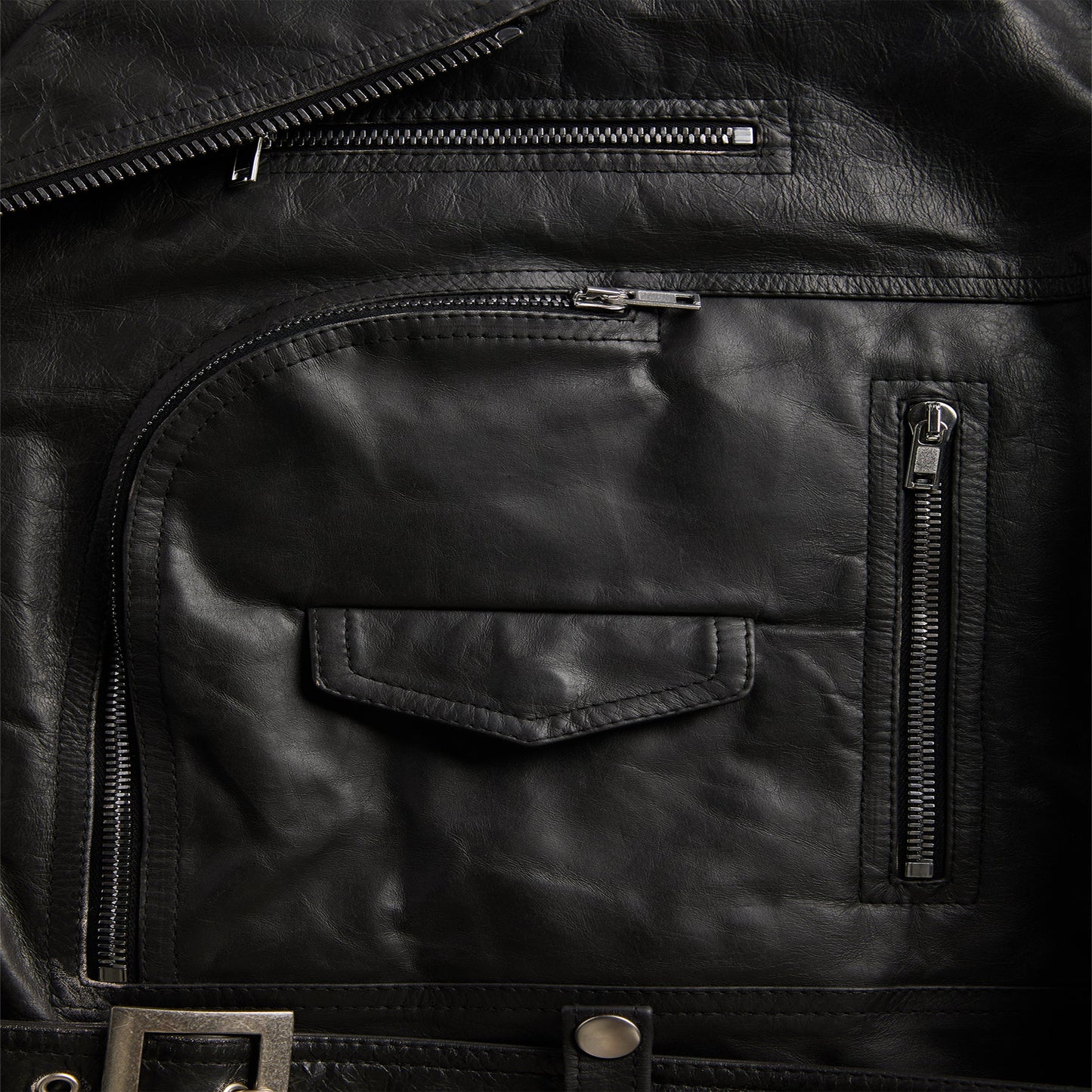 Women Kith Rick Owens Cropped Jumbo Jacket - Black