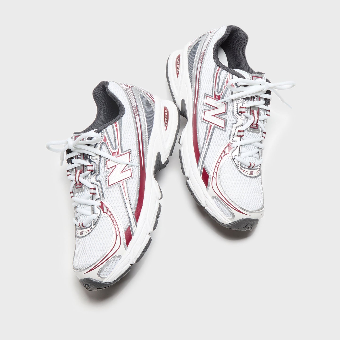 Women|Men Kith New Balance 740 - White / Mercury Red