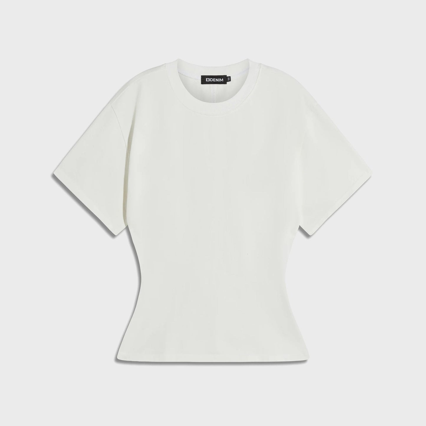 Women Kith EB Denim Eero Tee - Milk
