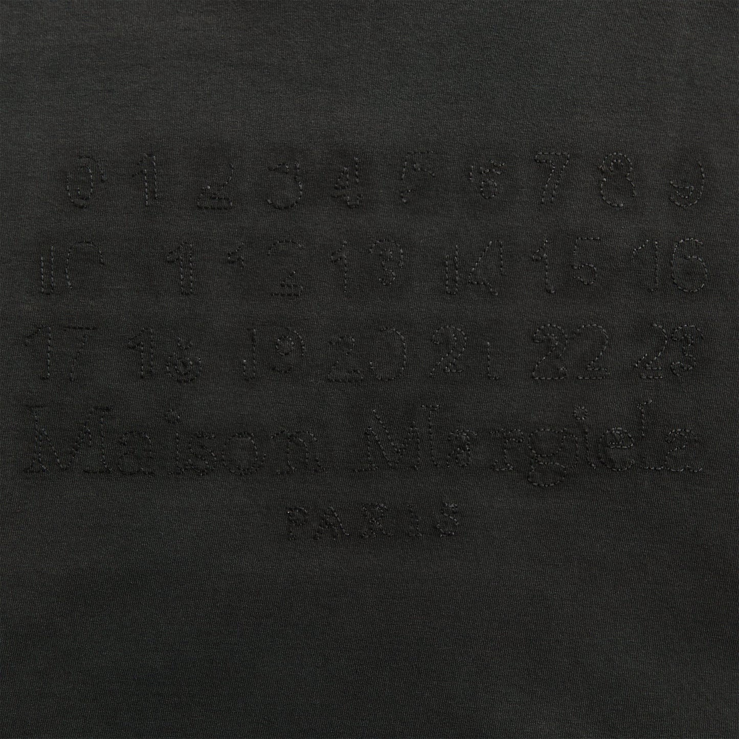 Men Kith Maison Margiela Tee - Washed Black