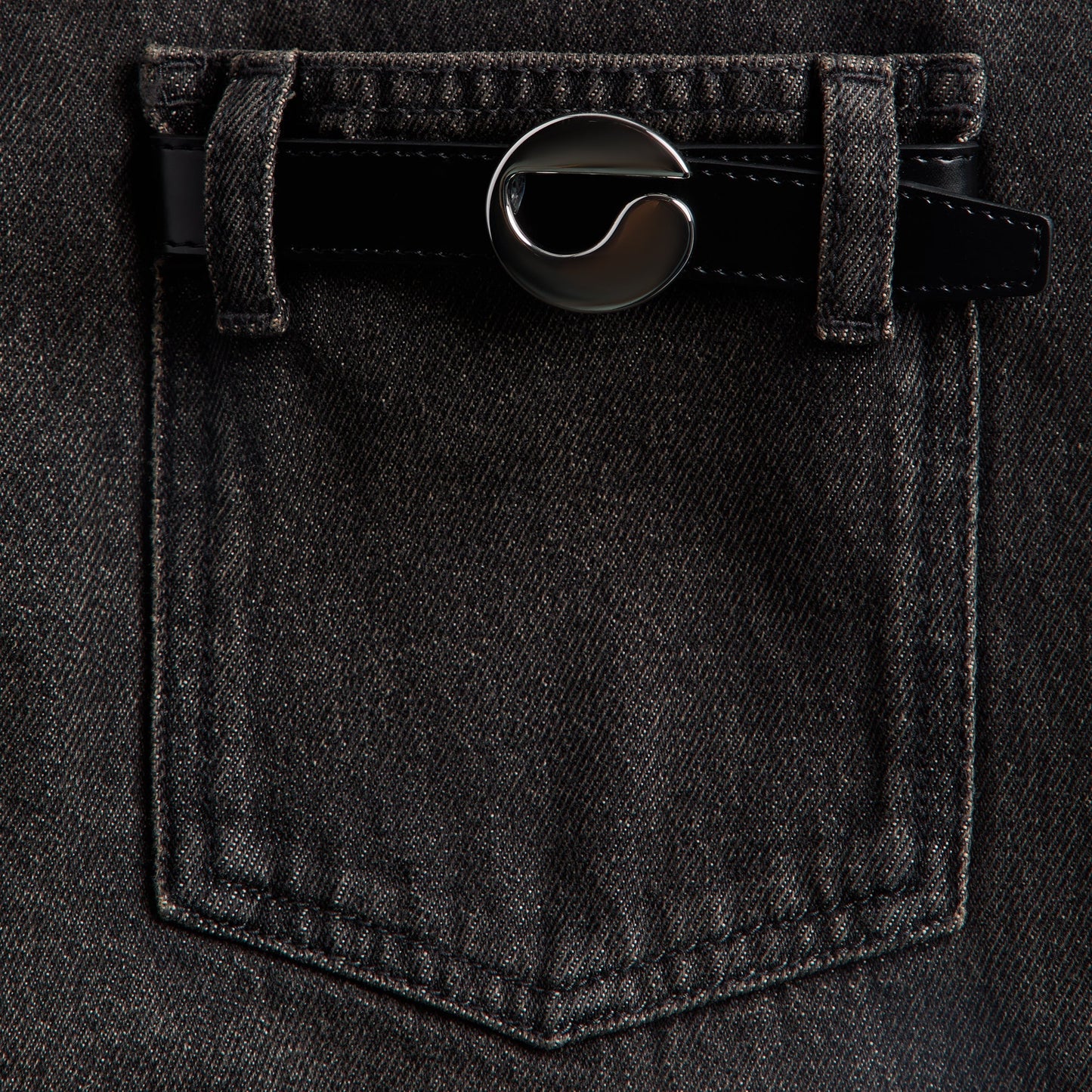 Women Kith Coperni Boyfriend Denim Pants - Black