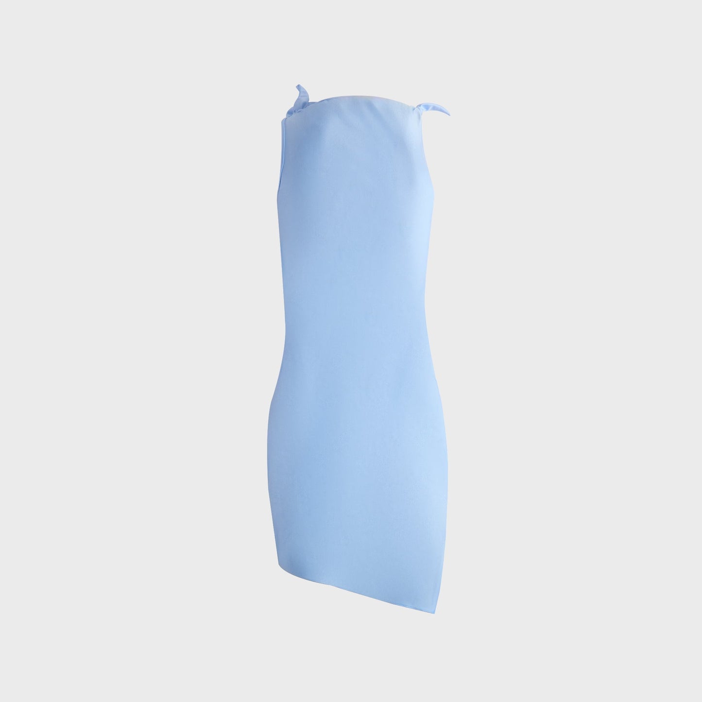 Women Kith Coperni Asymmetric Flower Mini Dress - Blue