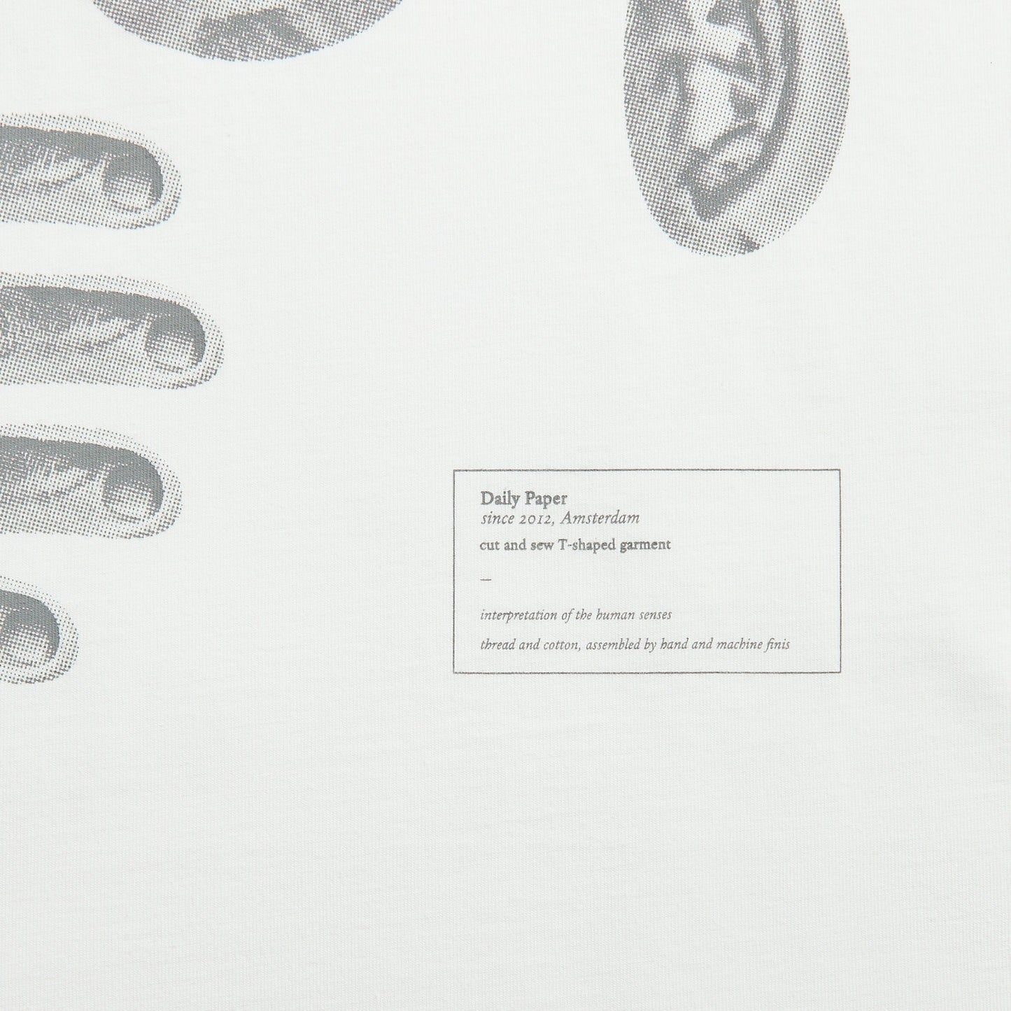 Men Kith Daily Paper Senses Tee - White