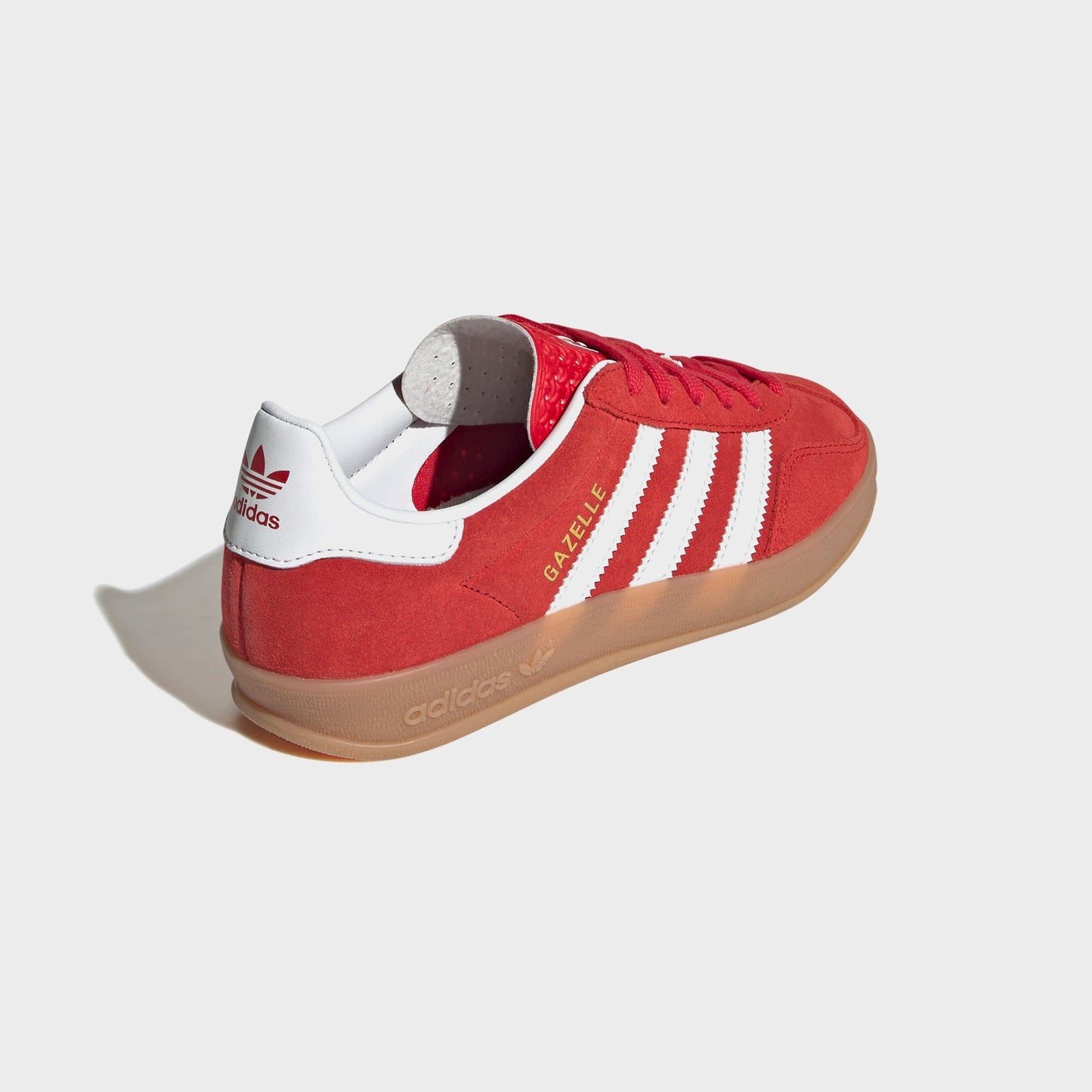 Kids Kith adidas Kids Gazelle Indoor - Better Scarlet / White / Gum 2