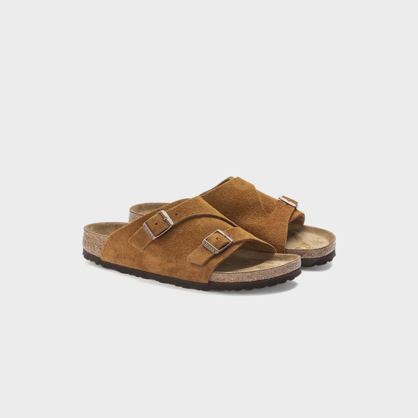Men|Women Kith Birkenstock Zurich Suede - Mink