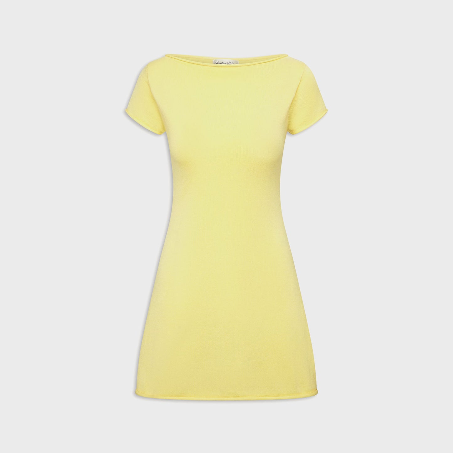 Women Kith Frankies Bikinis Slumber Cloud Knit Mini Dress - Honeycomb