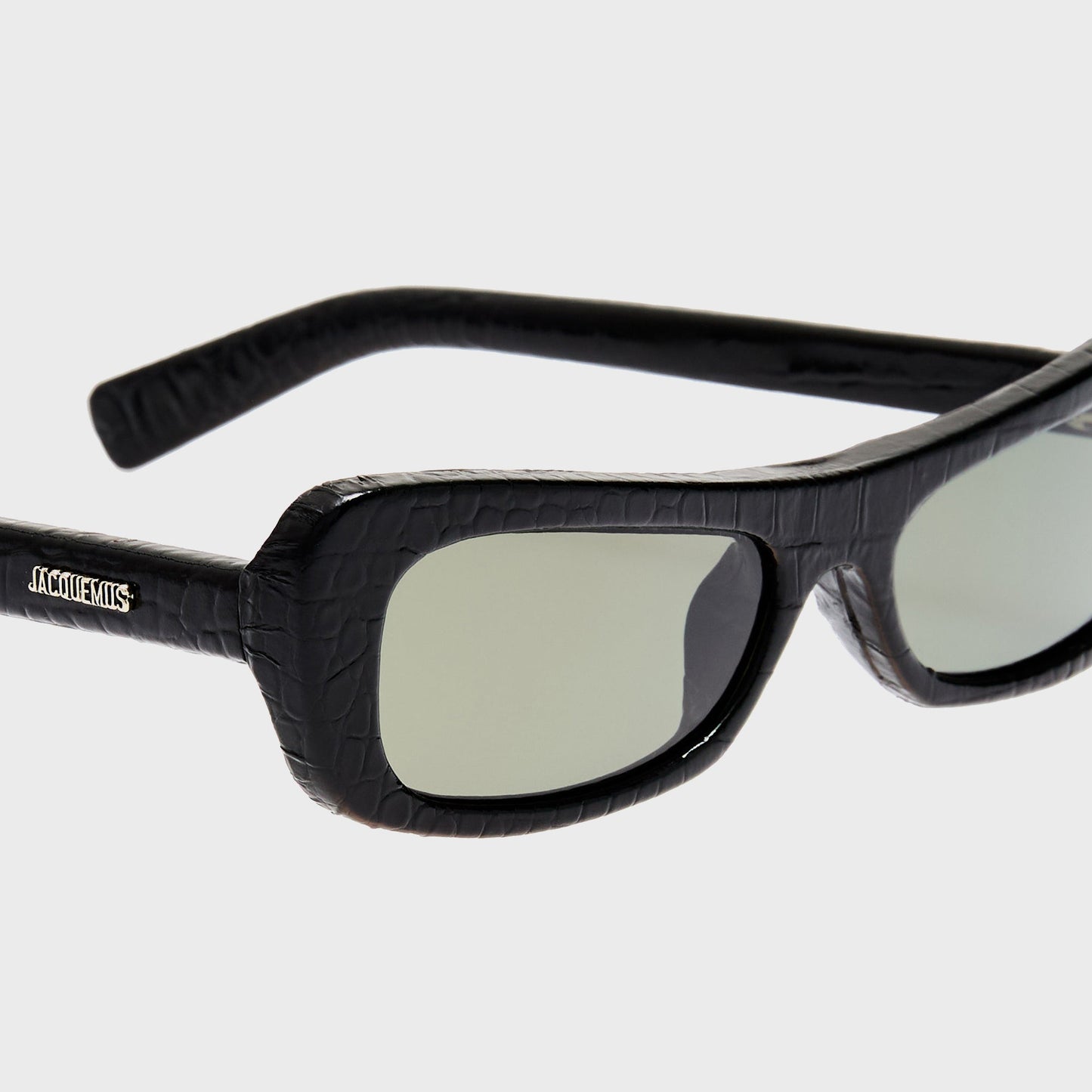 Women Kith Jacquemus Capri Sunglasses - Black Croc