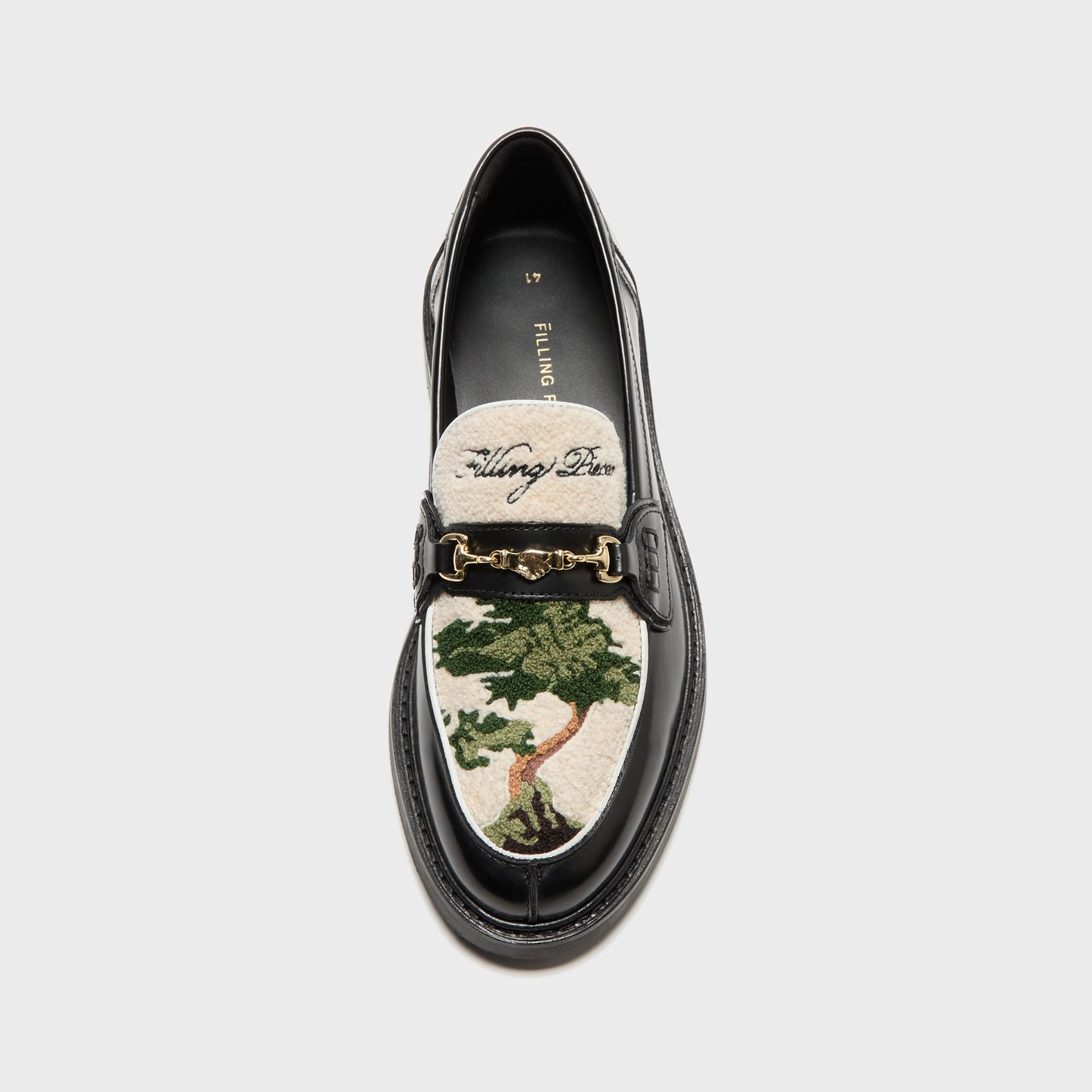 Men Kith Filling Pieces Loafer Bonsai - Black