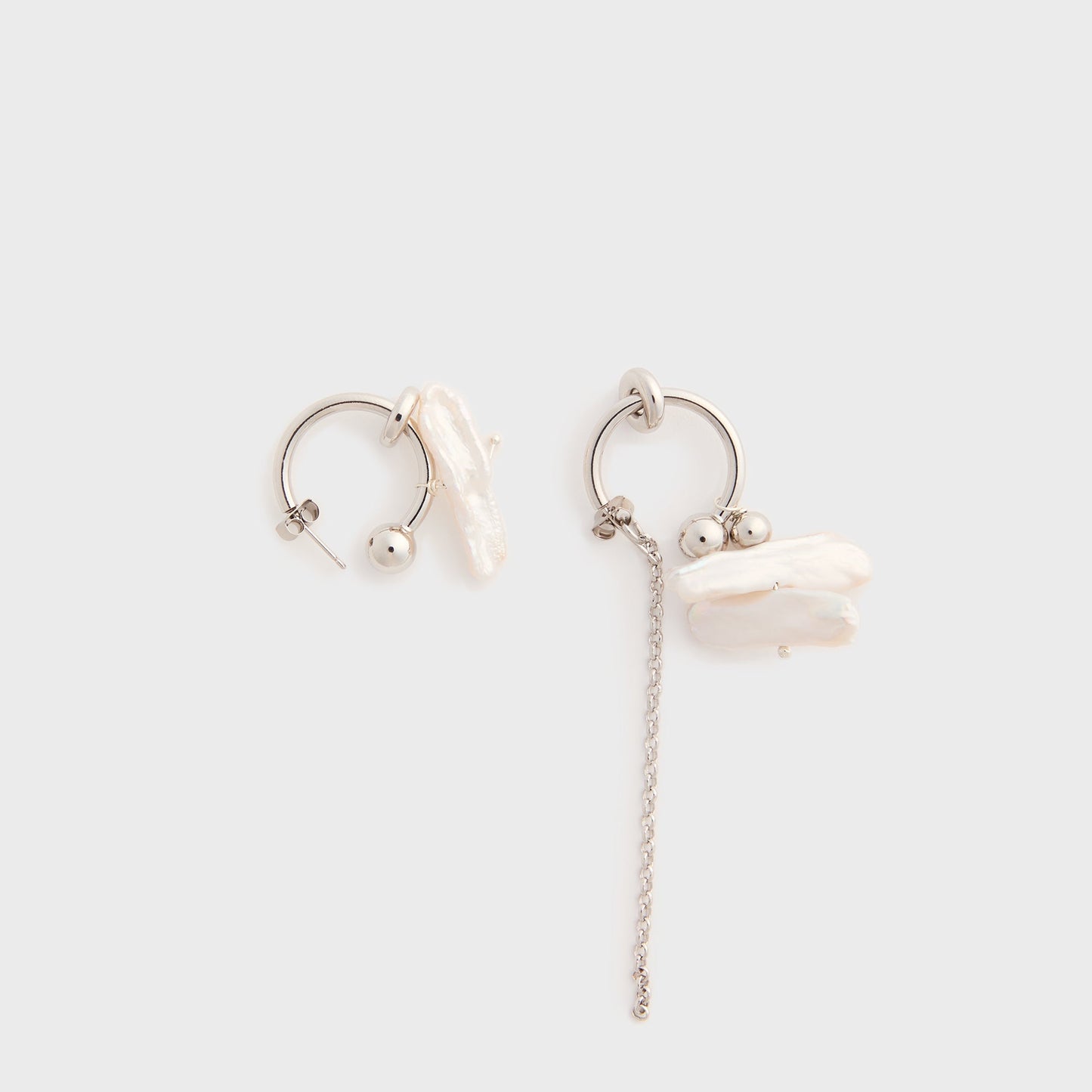 Women Kith Justine Clenquet Sunny Earrings - Palladium