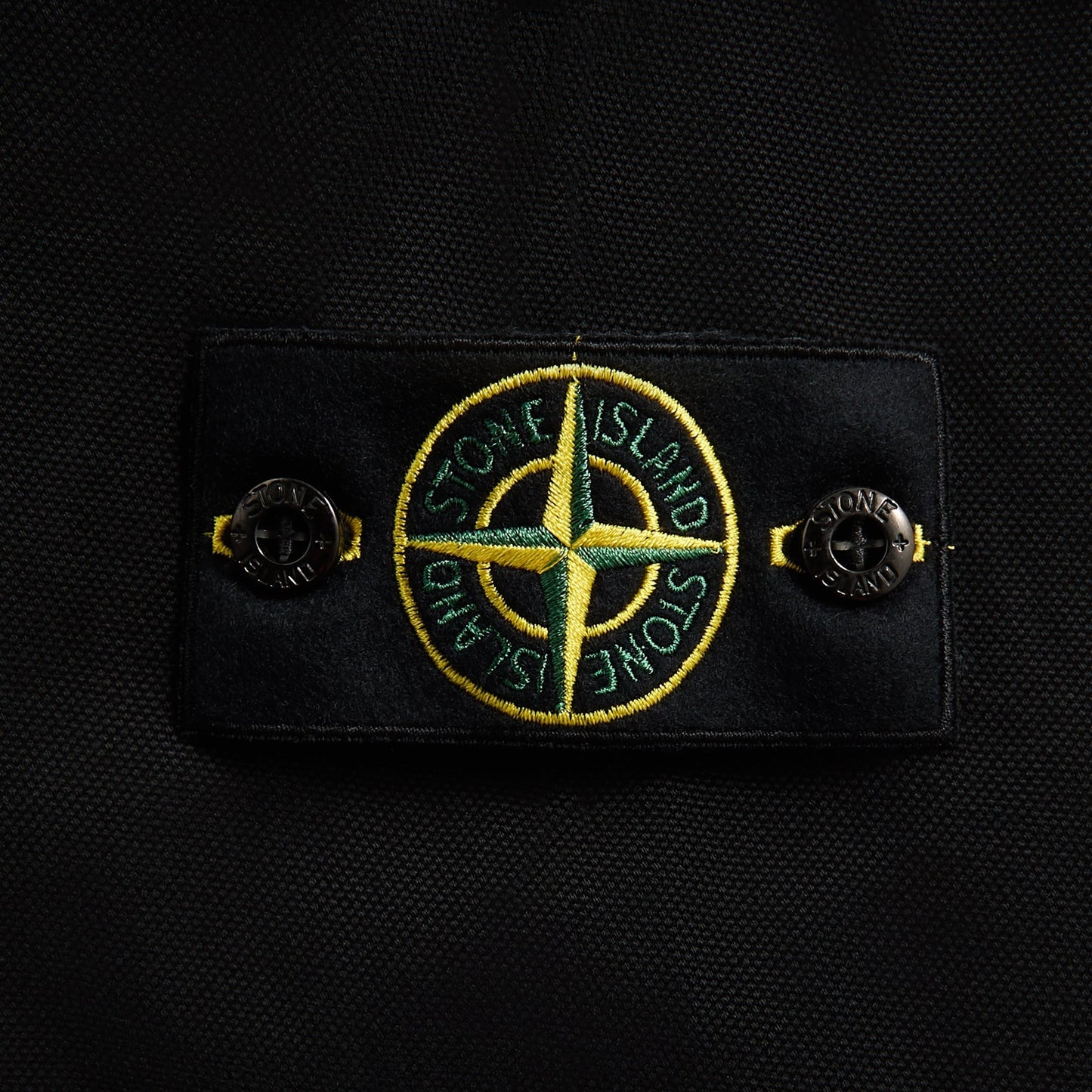 Men Kith Stone Island Hoodie Sweater - Black