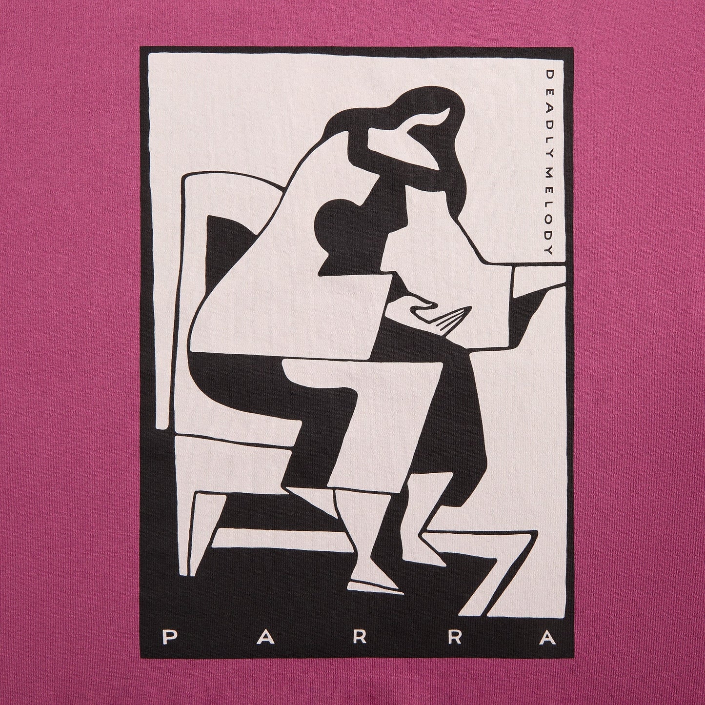 Men Kith by Parra The Confession Tee - Purple